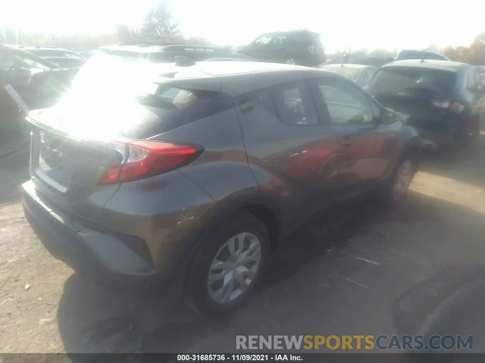 4 Photograph of a damaged car JTNKHMBX4M1104926 TOYOTA C-HR 2021