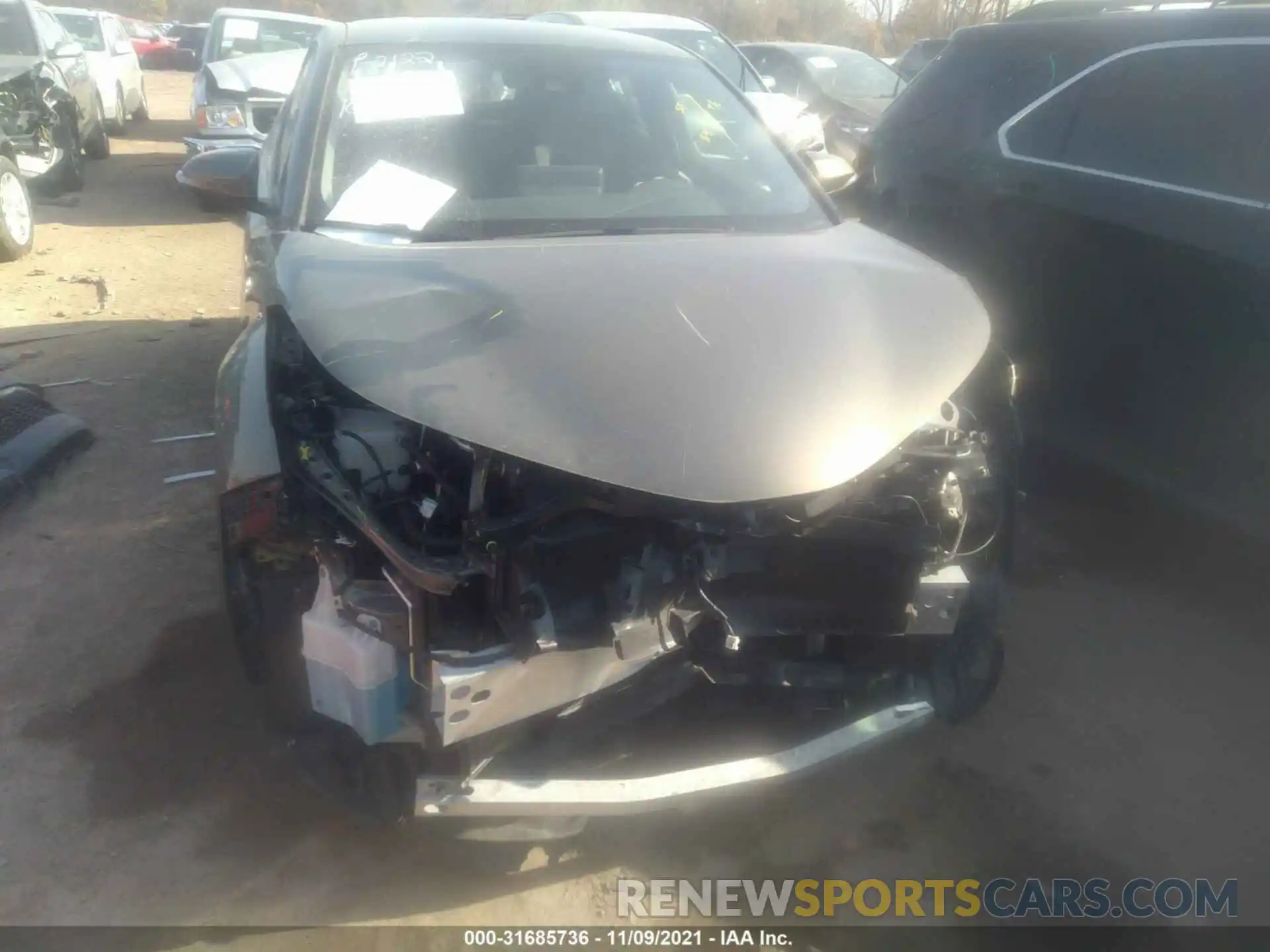 6 Photograph of a damaged car JTNKHMBX4M1104926 TOYOTA C-HR 2021