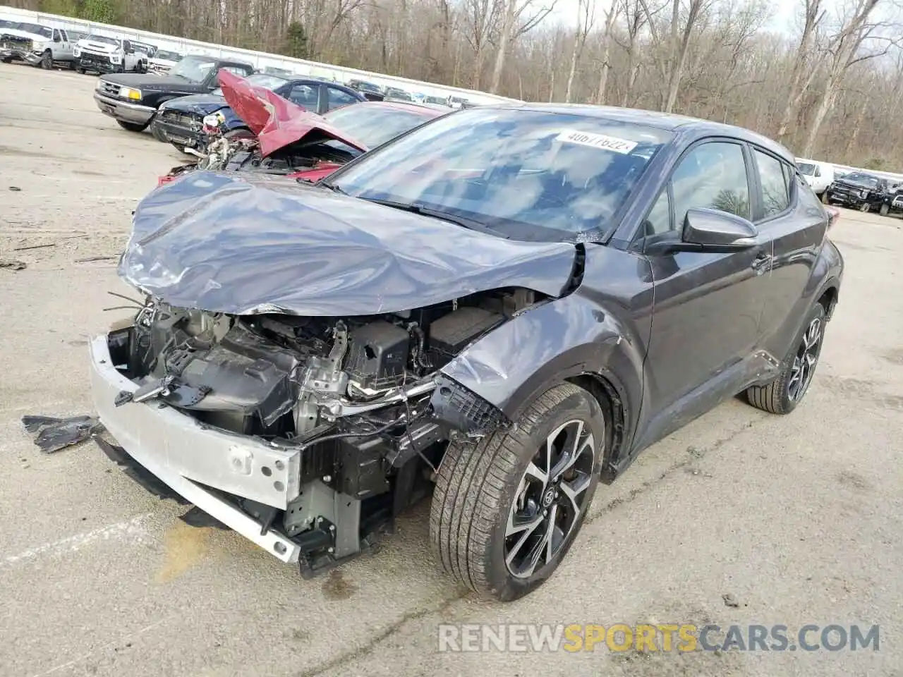 2 Photograph of a damaged car JTNKHMBX4M1105235 TOYOTA C-HR 2021