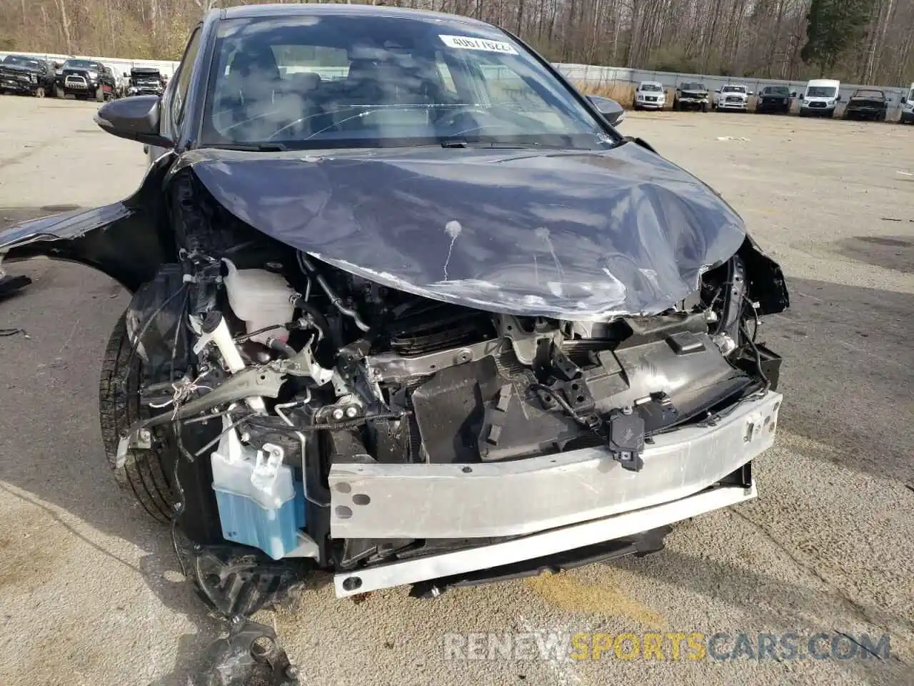 9 Photograph of a damaged car JTNKHMBX4M1105235 TOYOTA C-HR 2021