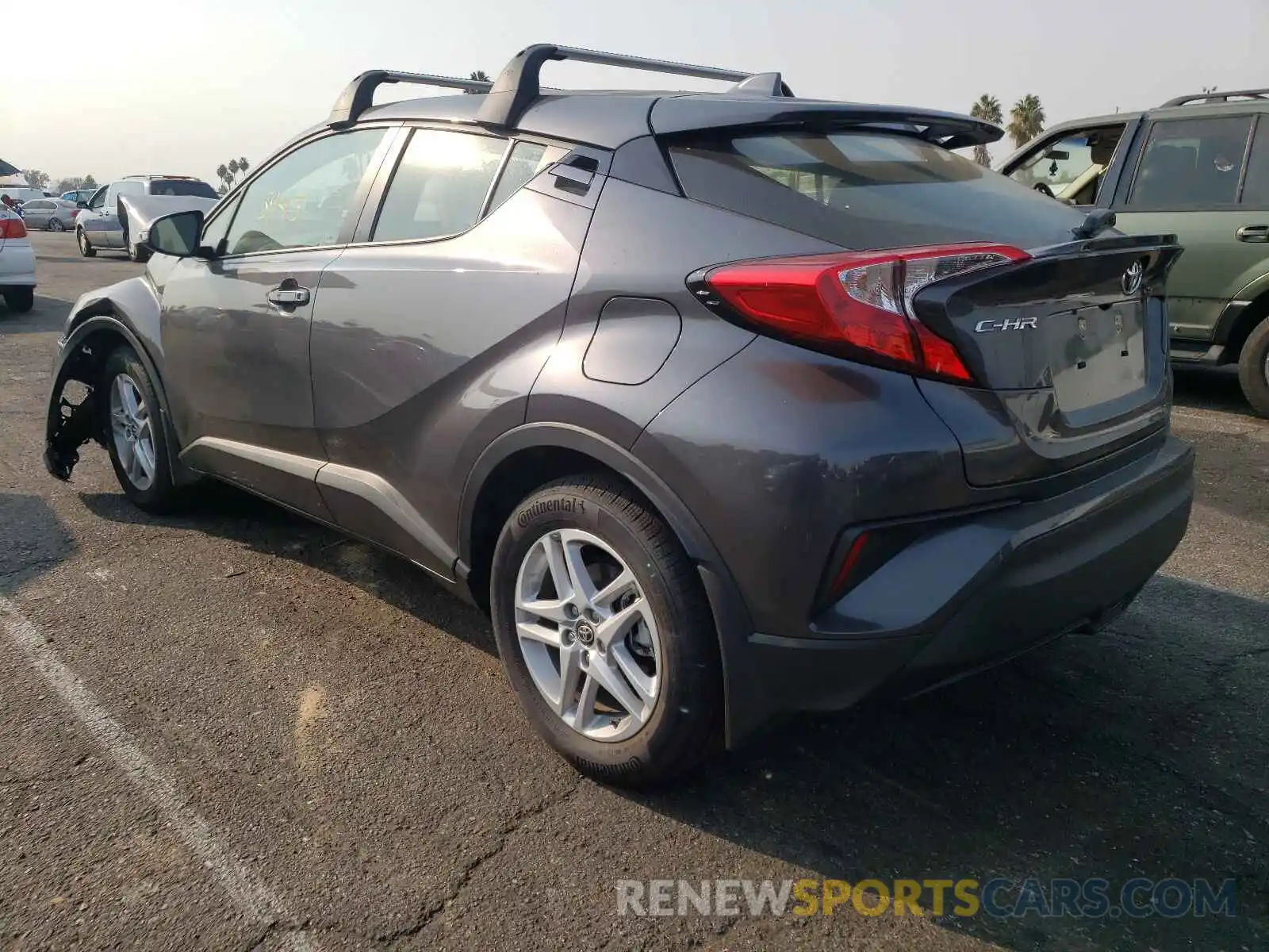 3 Photograph of a damaged car JTNKHMBX4M1107017 TOYOTA C-HR 2021