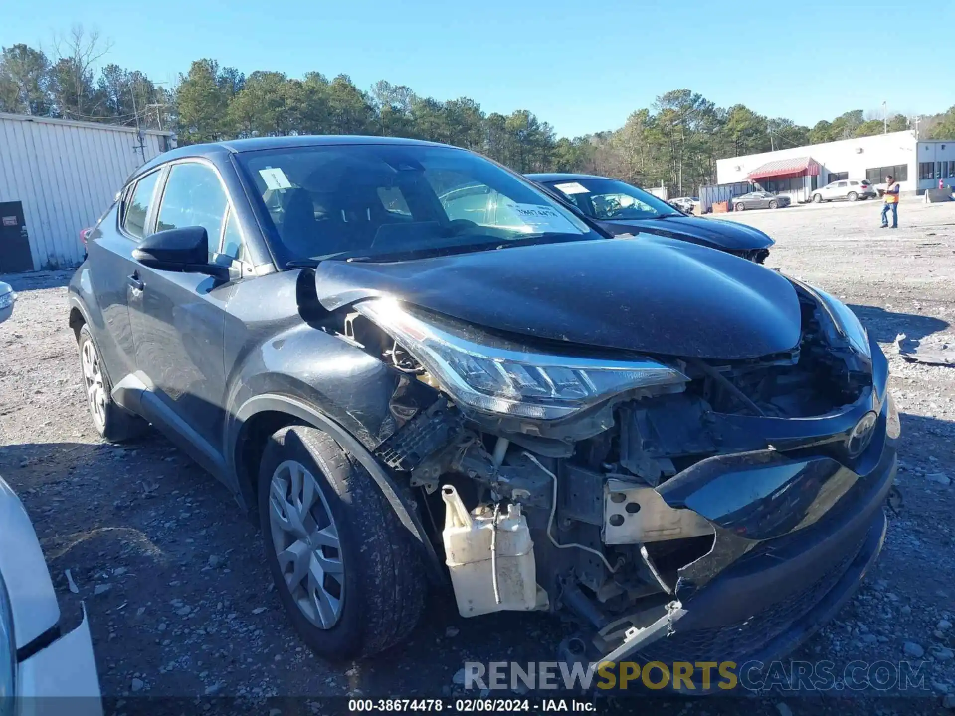 1 Photograph of a damaged car JTNKHMBX4M1107681 TOYOTA C-HR 2021