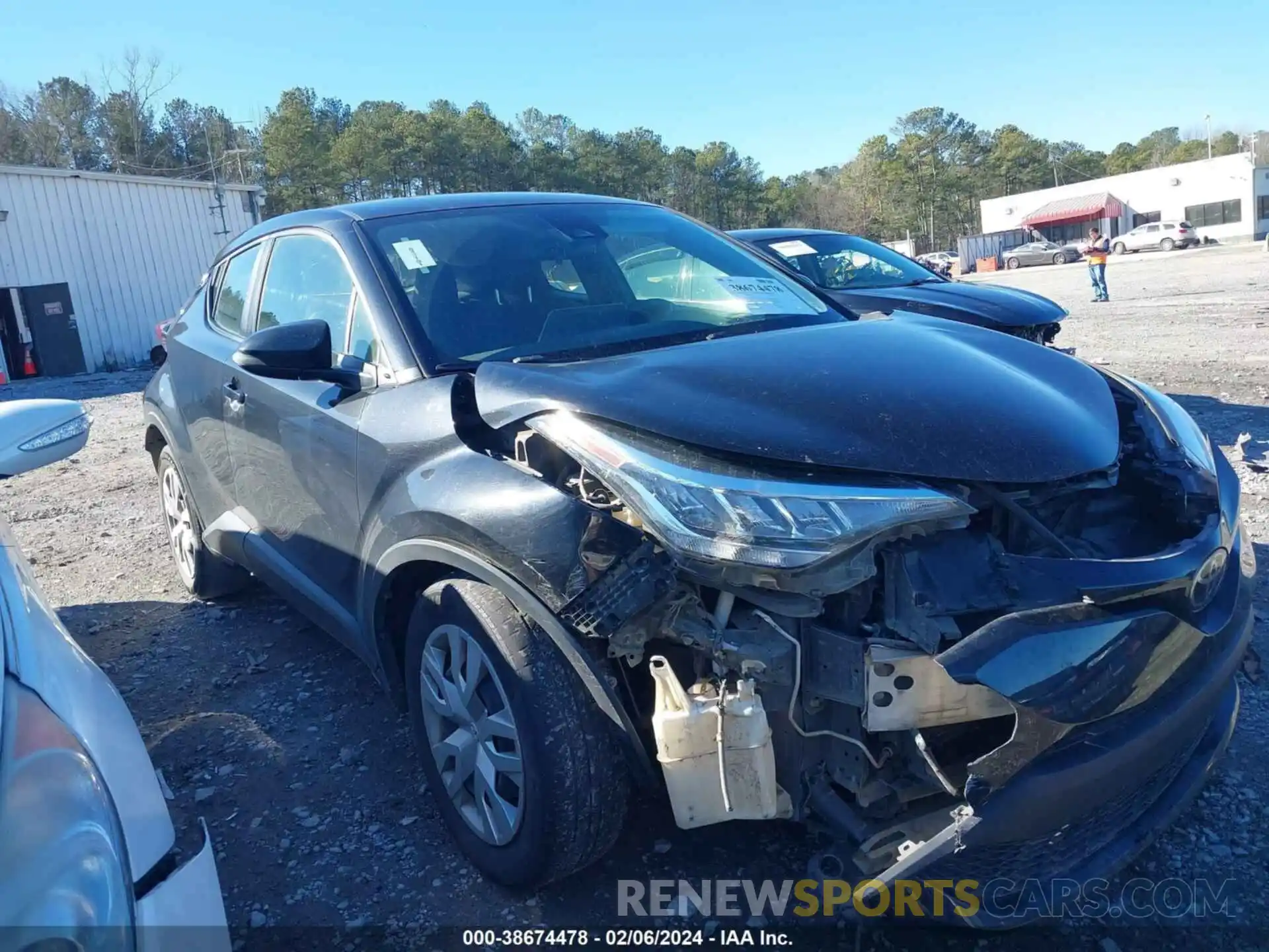 13 Photograph of a damaged car JTNKHMBX4M1107681 TOYOTA C-HR 2021