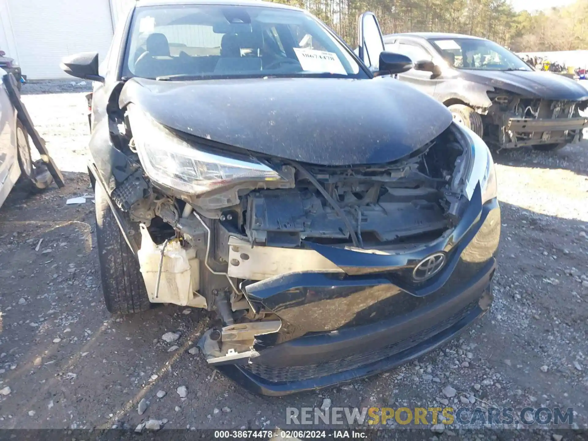 6 Photograph of a damaged car JTNKHMBX4M1107681 TOYOTA C-HR 2021