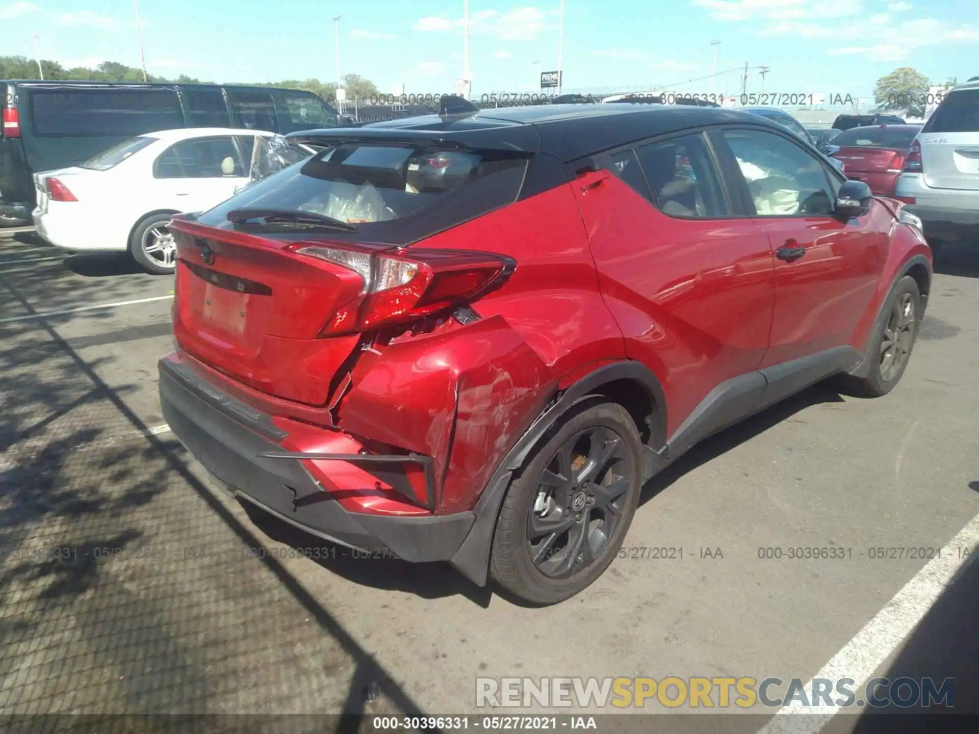 4 Photograph of a damaged car JTNKHMBX4M1108099 TOYOTA C-HR 2021