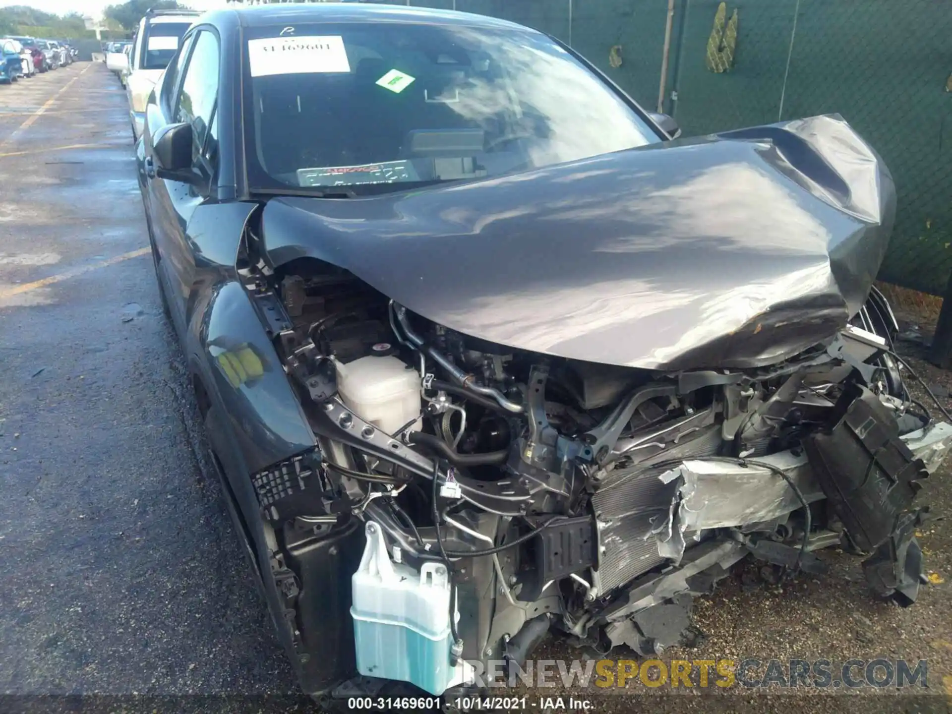 6 Photograph of a damaged car JTNKHMBX4M1113514 TOYOTA C-HR 2021