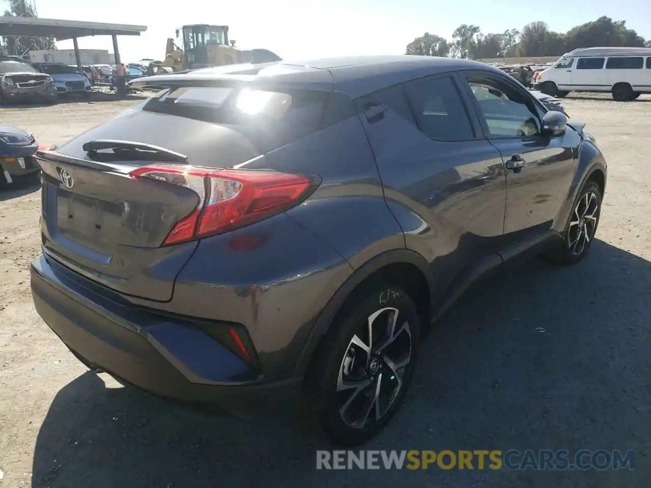 4 Photograph of a damaged car JTNKHMBX4M1115425 TOYOTA C-HR 2021