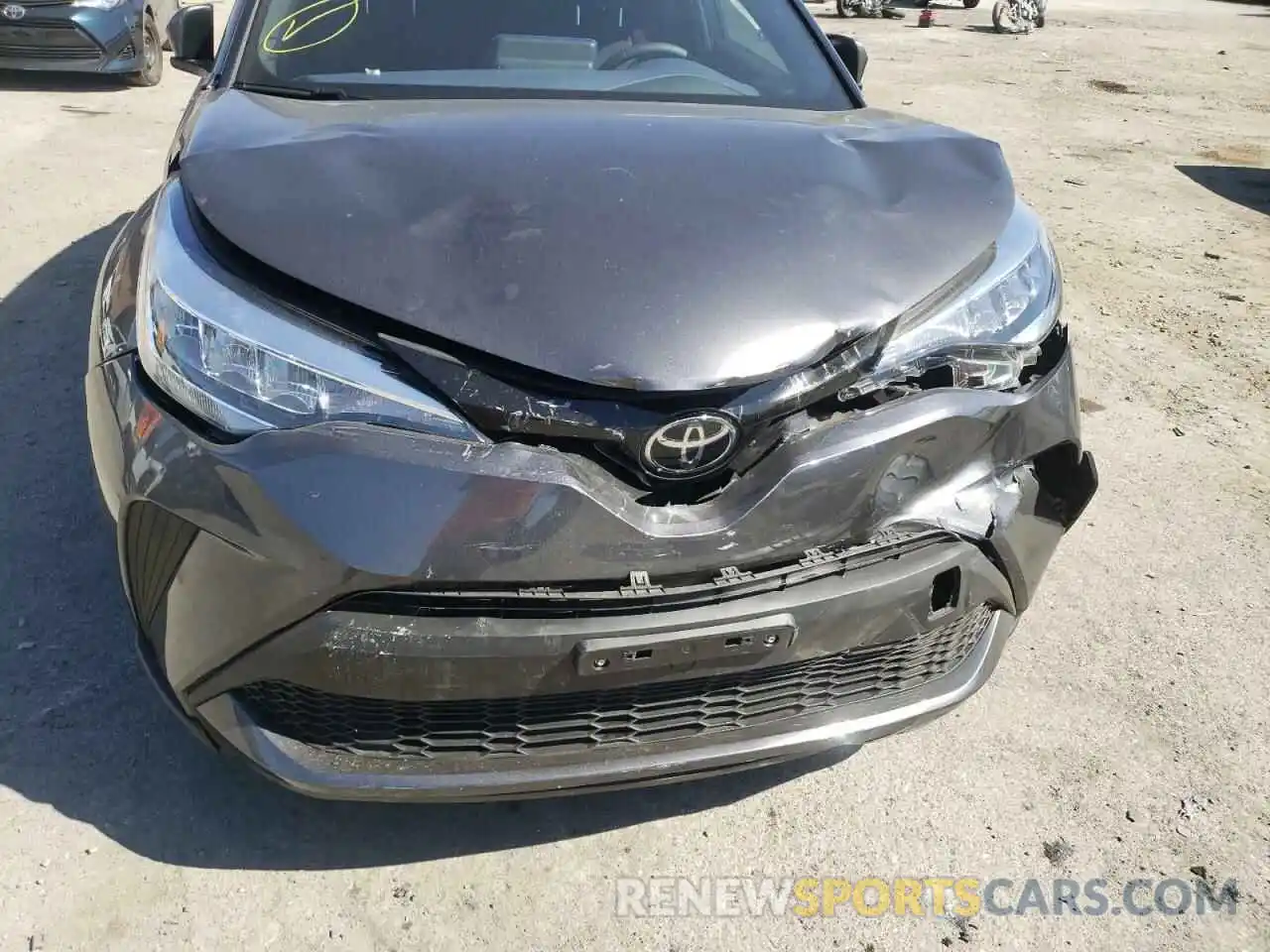 9 Photograph of a damaged car JTNKHMBX4M1115425 TOYOTA C-HR 2021