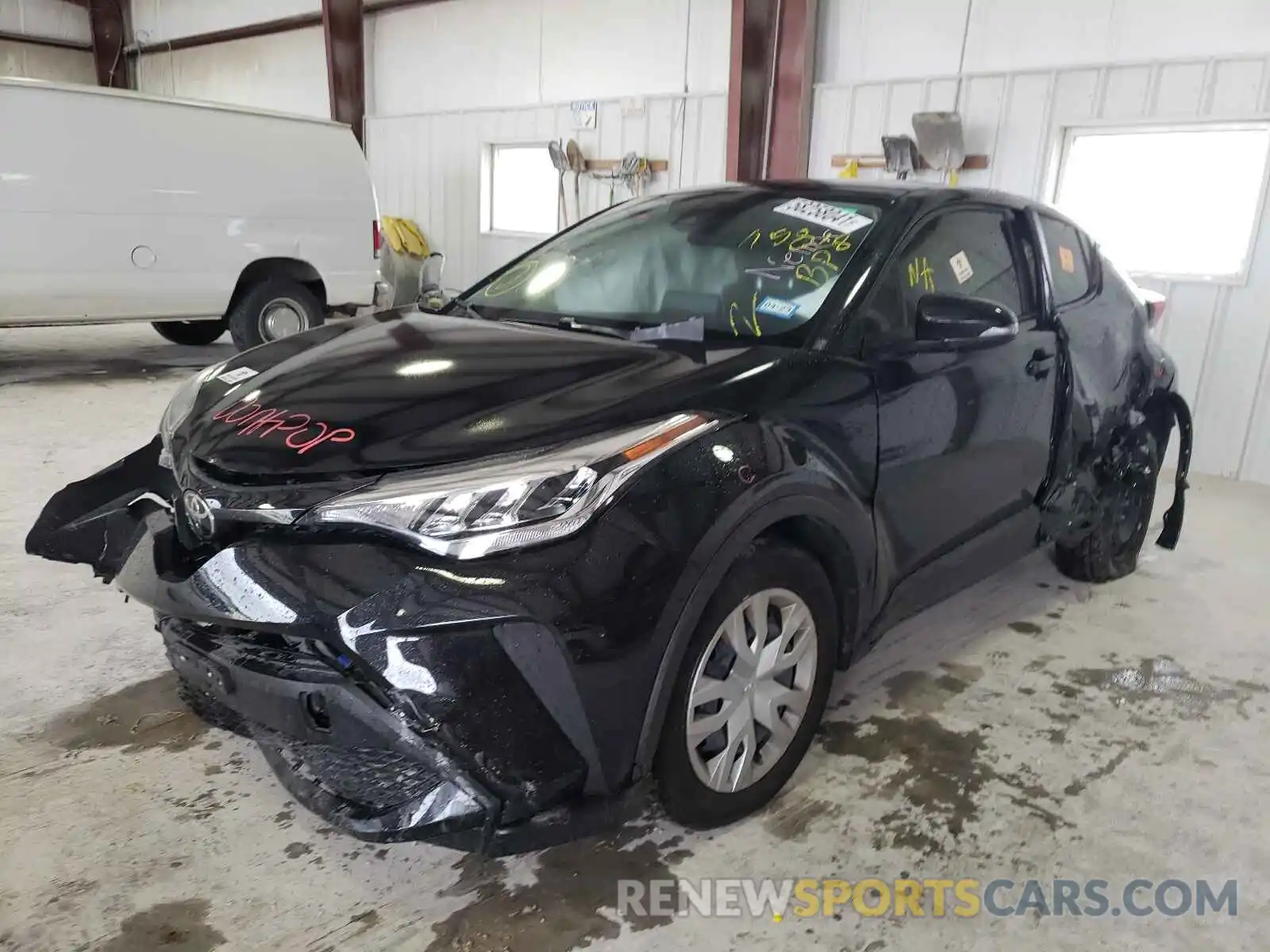 2 Photograph of a damaged car JTNKHMBX4M1115828 TOYOTA C-HR 2021