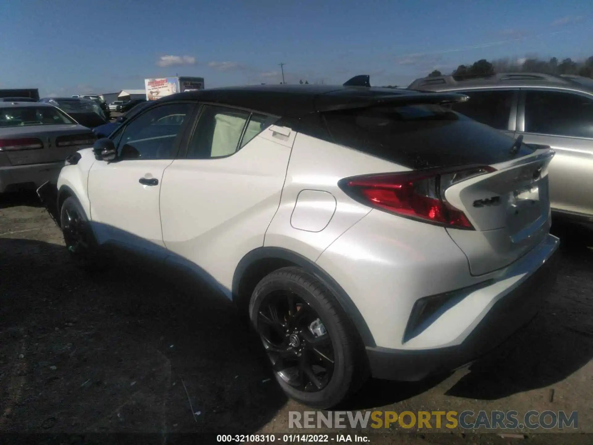 3 Photograph of a damaged car JTNKHMBX4M1116963 TOYOTA C-HR 2021