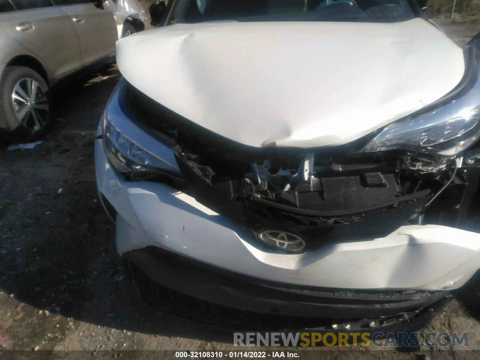 6 Photograph of a damaged car JTNKHMBX4M1116963 TOYOTA C-HR 2021