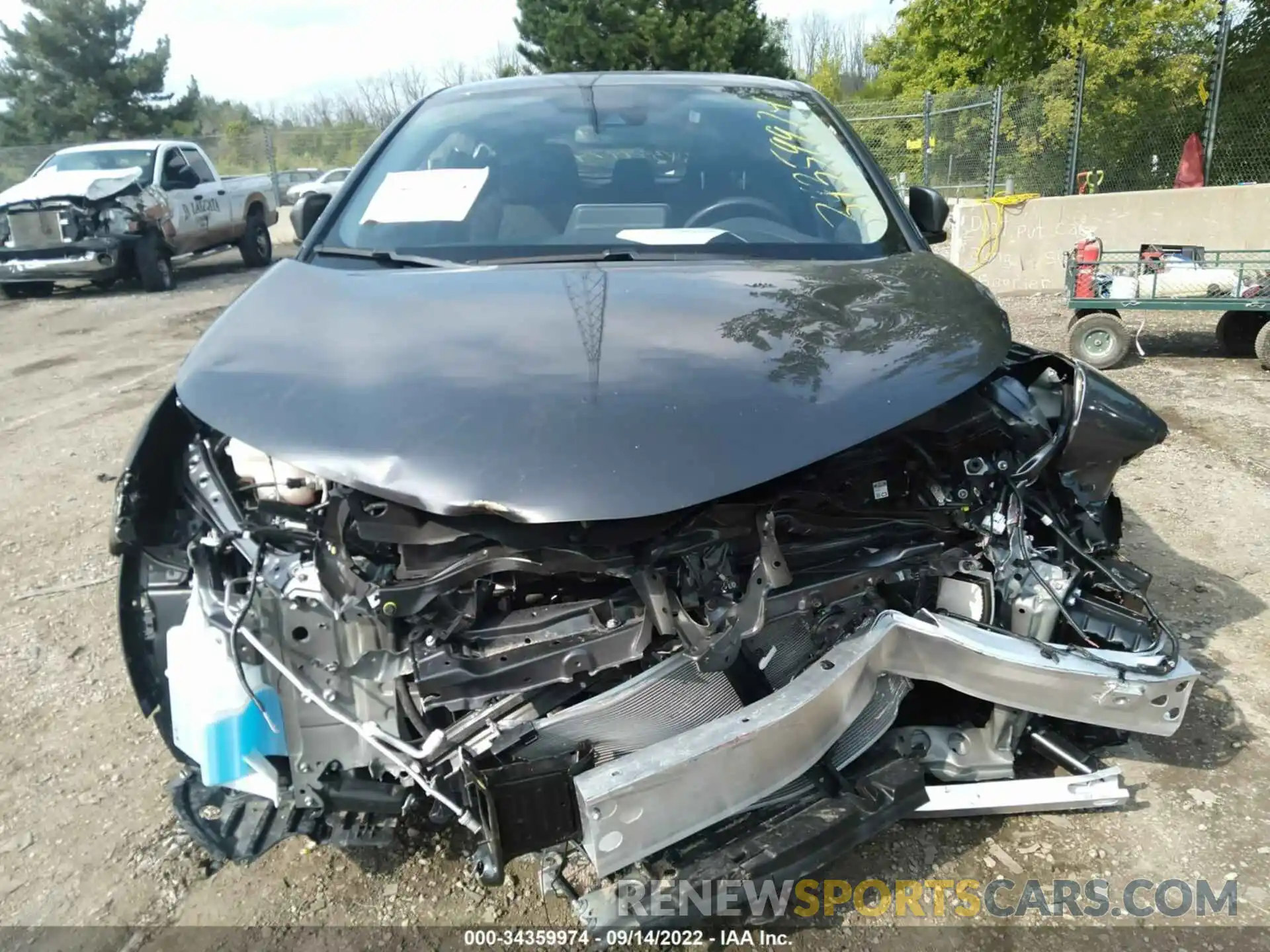 6 Photograph of a damaged car JTNKHMBX4M1119832 TOYOTA C-HR 2021