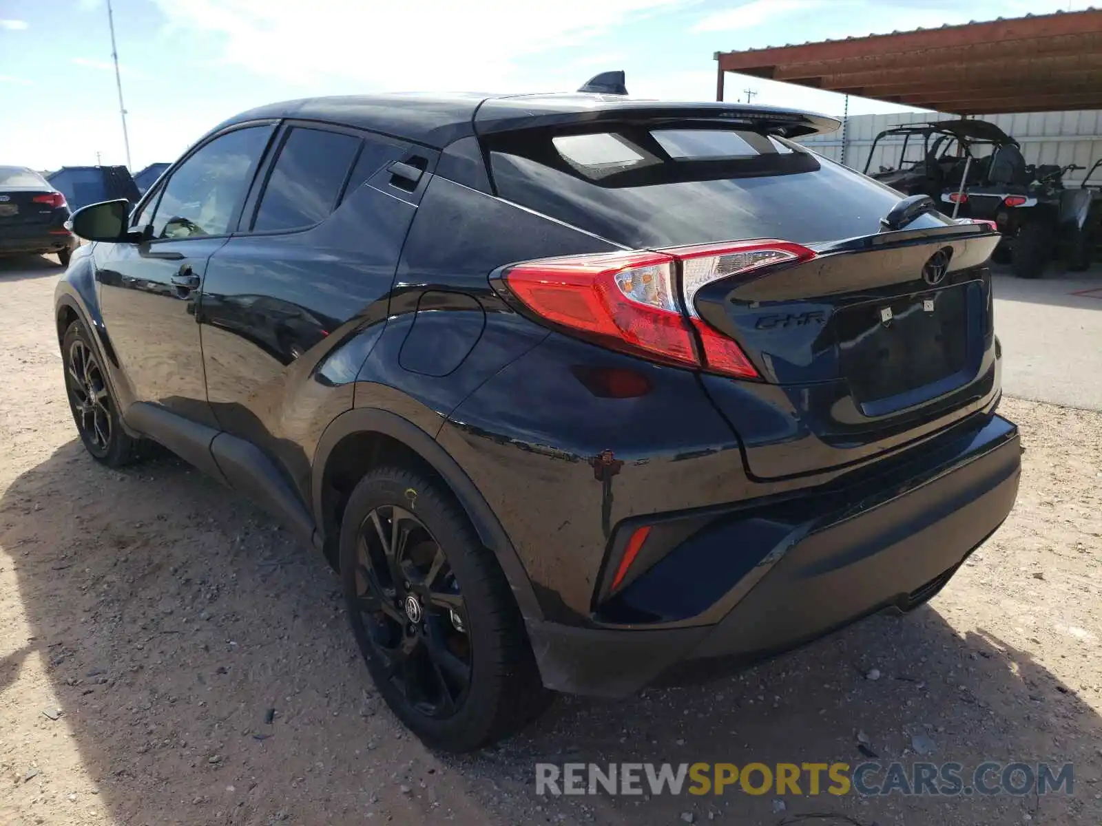 3 Photograph of a damaged car JTNKHMBX4M1119930 TOYOTA C-HR 2021