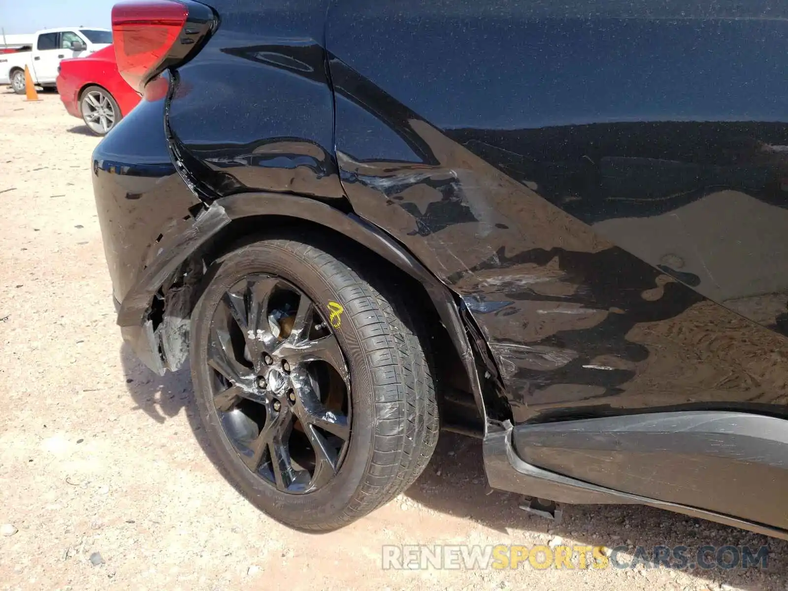 9 Photograph of a damaged car JTNKHMBX4M1119930 TOYOTA C-HR 2021