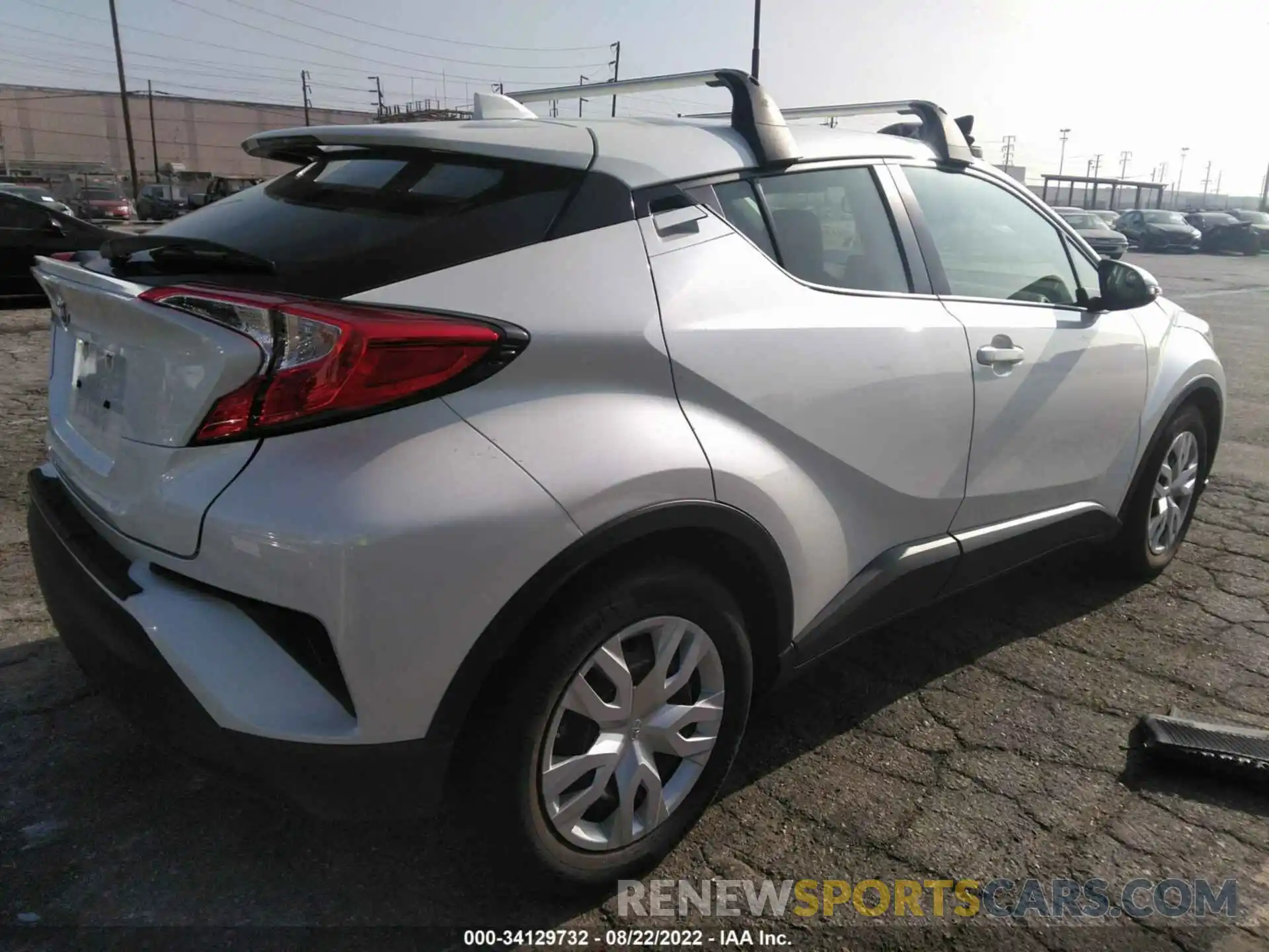 4 Photograph of a damaged car JTNKHMBX4M1122858 TOYOTA C-HR 2021