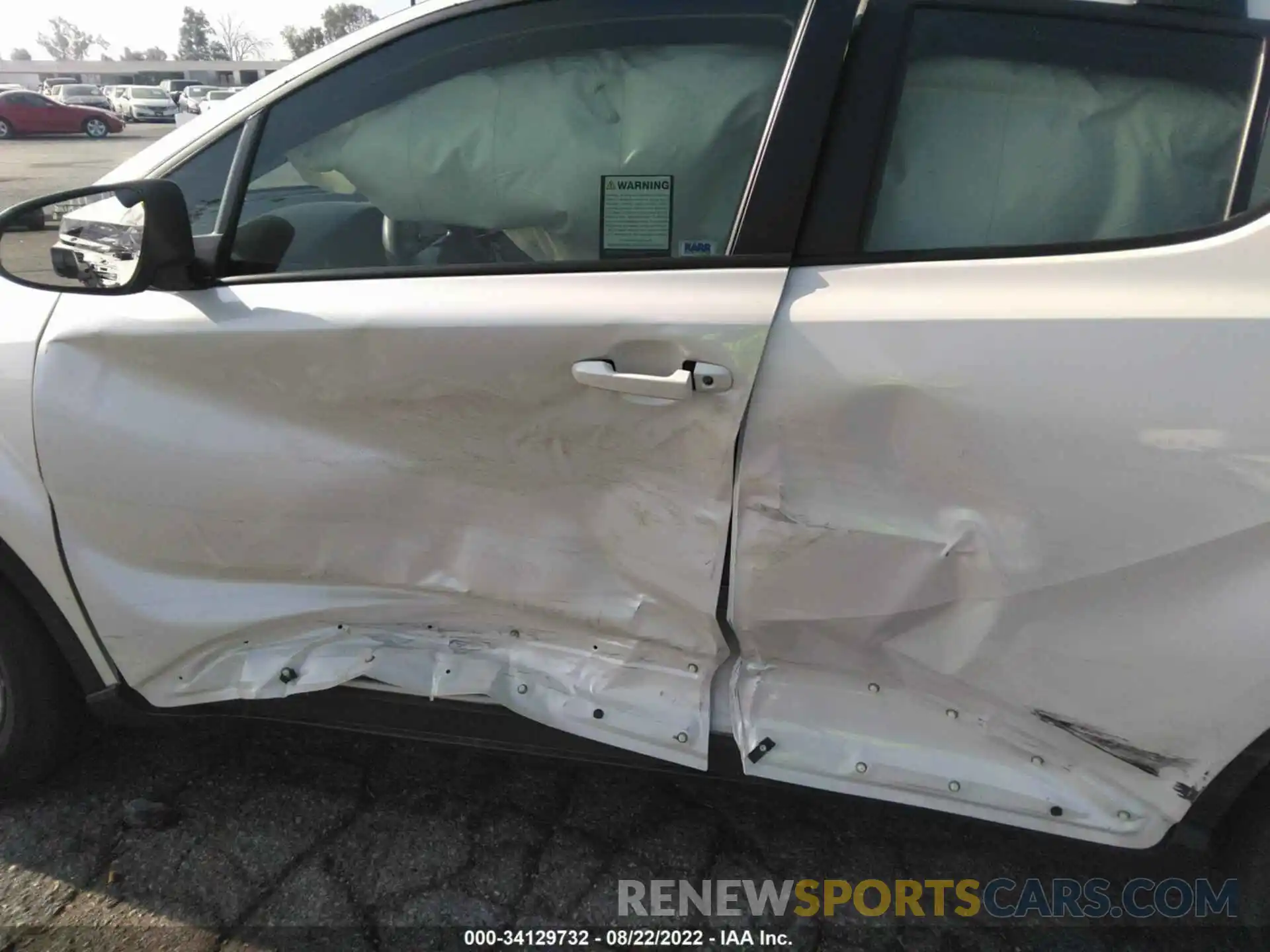 6 Photograph of a damaged car JTNKHMBX4M1122858 TOYOTA C-HR 2021