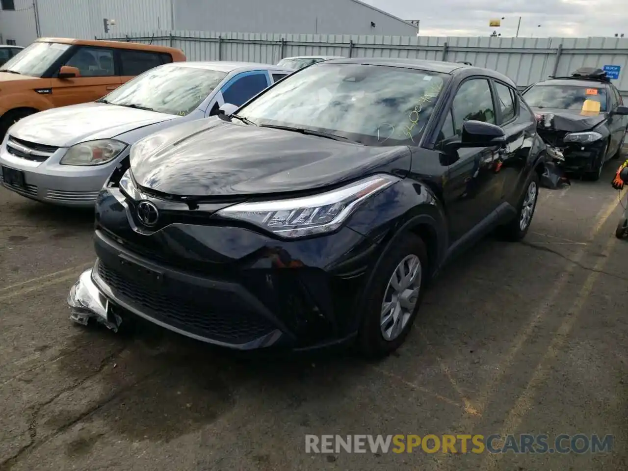 2 Photograph of a damaged car JTNKHMBX4M1125310 TOYOTA C-HR 2021