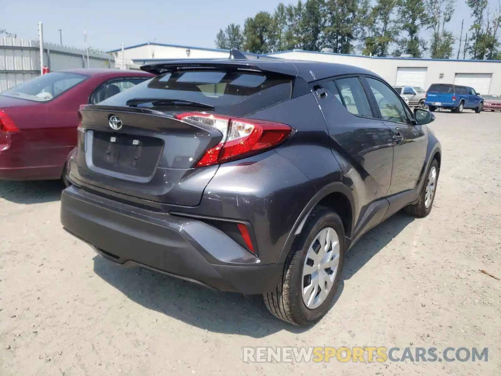 4 Photograph of a damaged car JTNKHMBX5M1096089 TOYOTA C-HR 2021