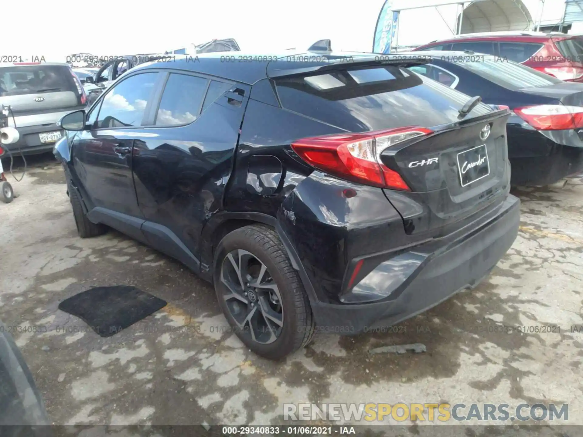 3 Photograph of a damaged car JTNKHMBX5M1097114 TOYOTA C-HR 2021