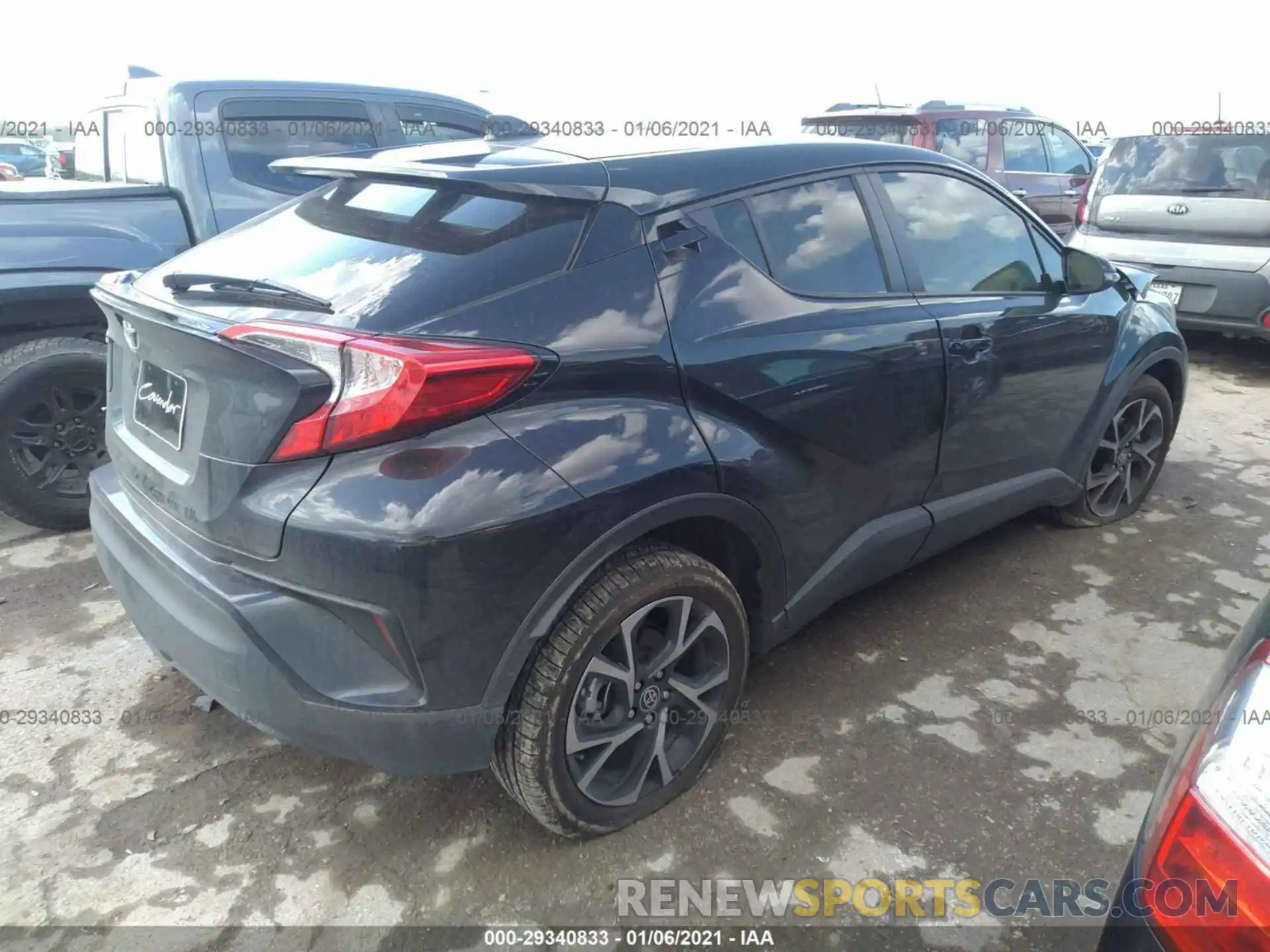 4 Photograph of a damaged car JTNKHMBX5M1097114 TOYOTA C-HR 2021