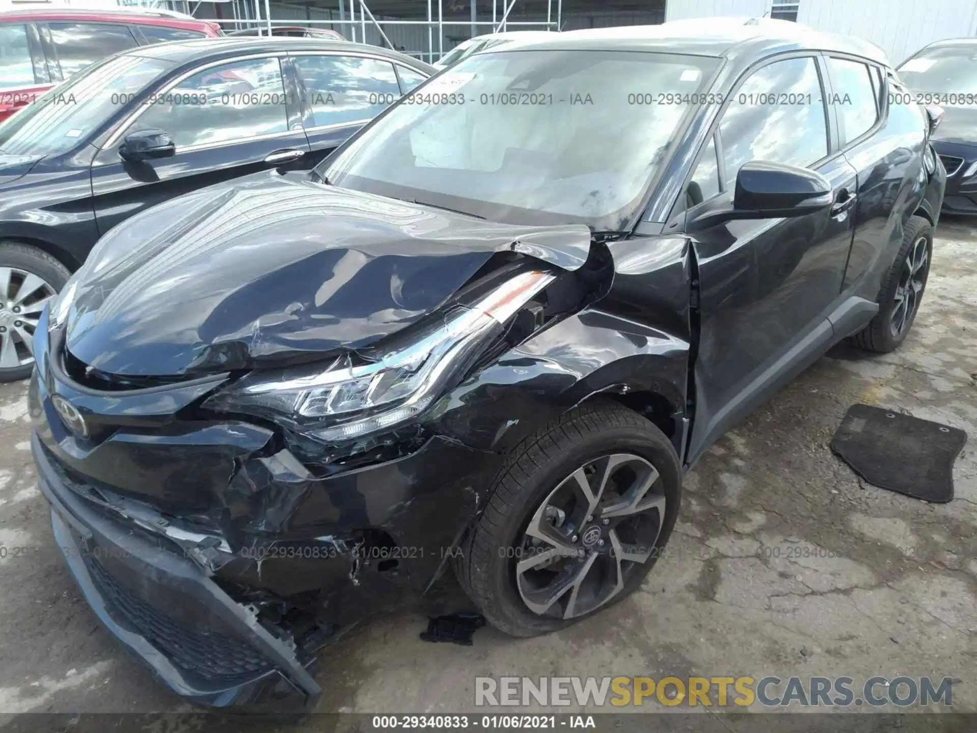 6 Photograph of a damaged car JTNKHMBX5M1097114 TOYOTA C-HR 2021