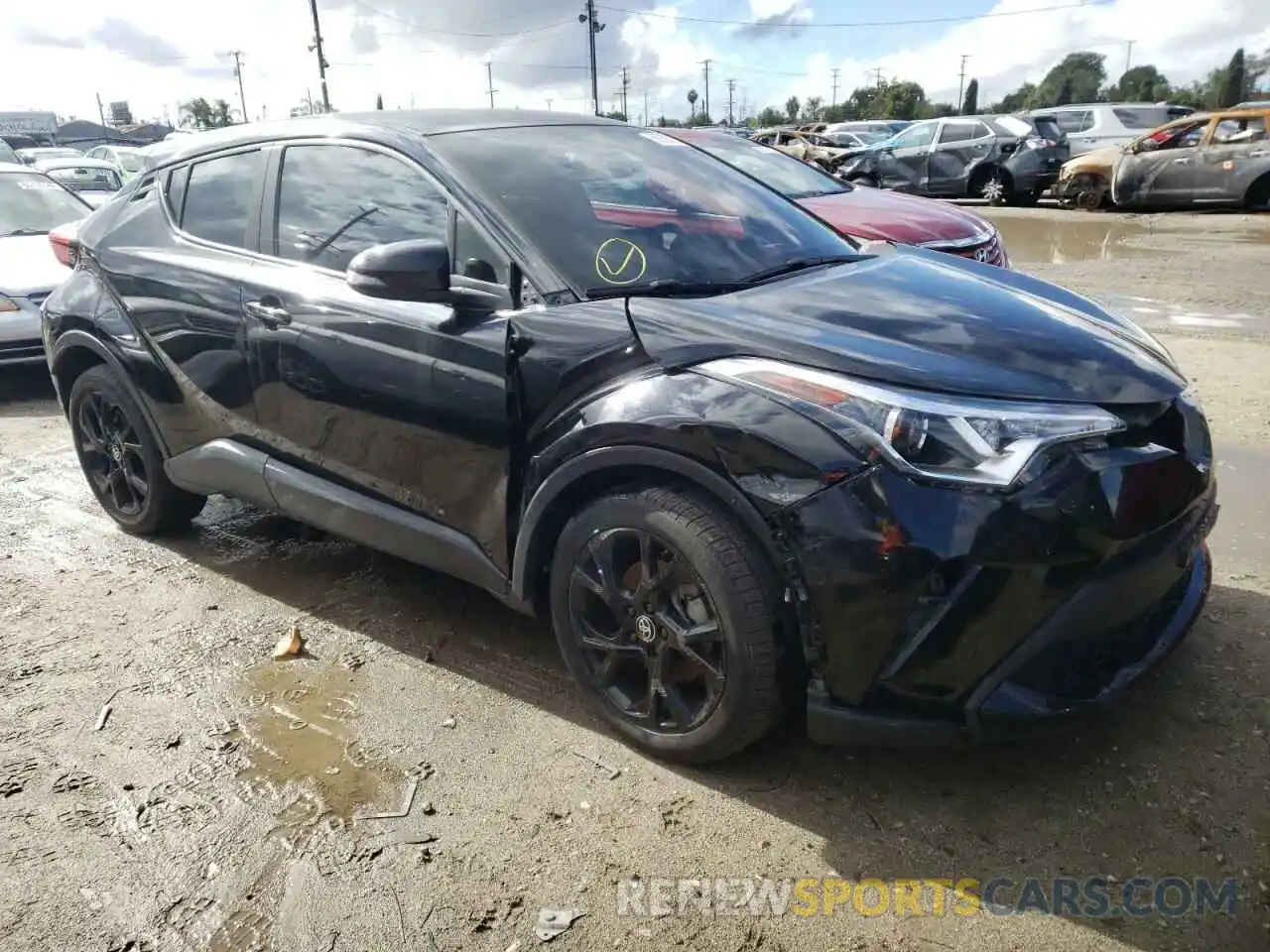 1 Photograph of a damaged car JTNKHMBX5M1097887 TOYOTA C-HR 2021