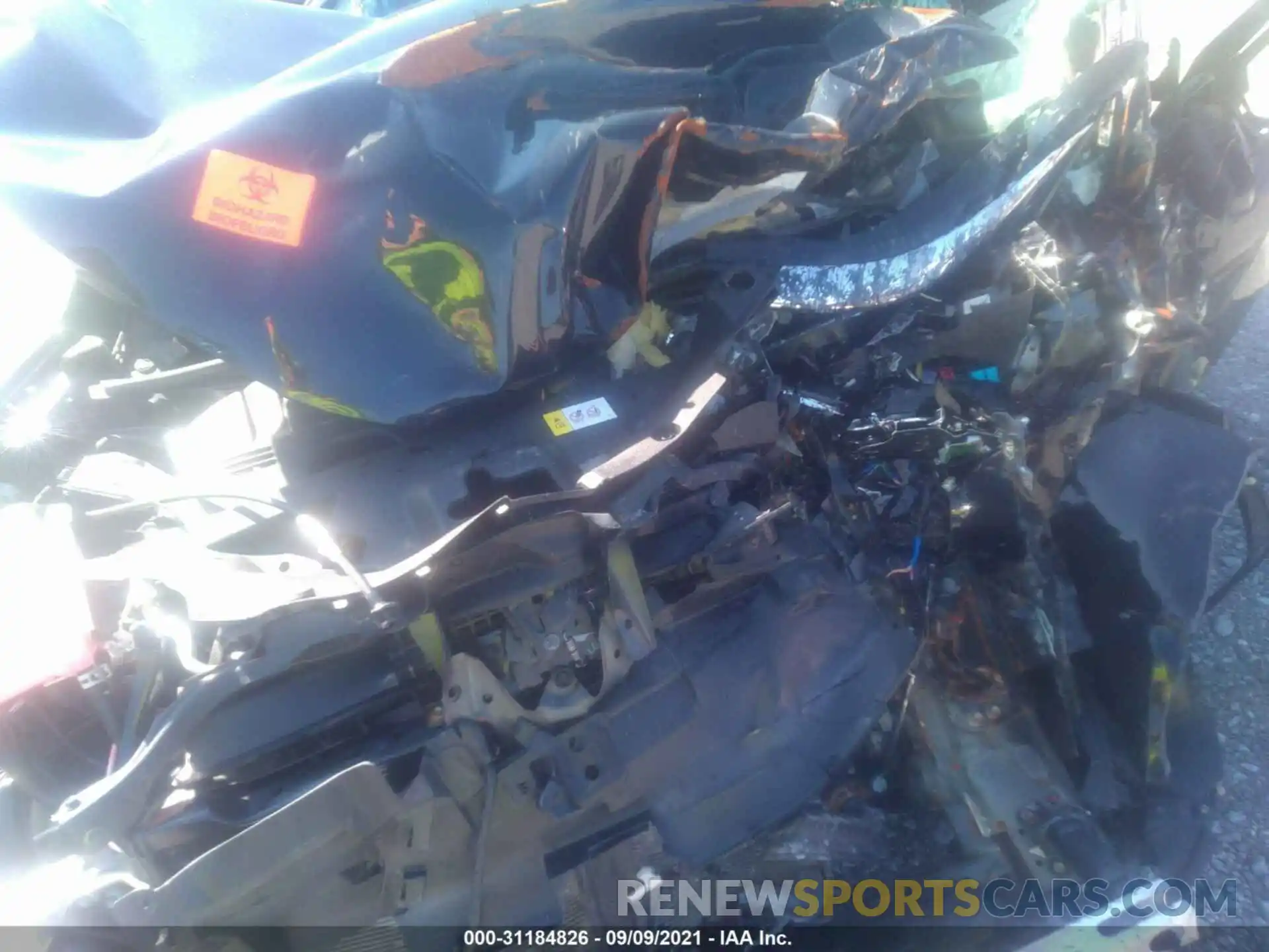 10 Photograph of a damaged car JTNKHMBX5M1098019 TOYOTA C-HR 2021