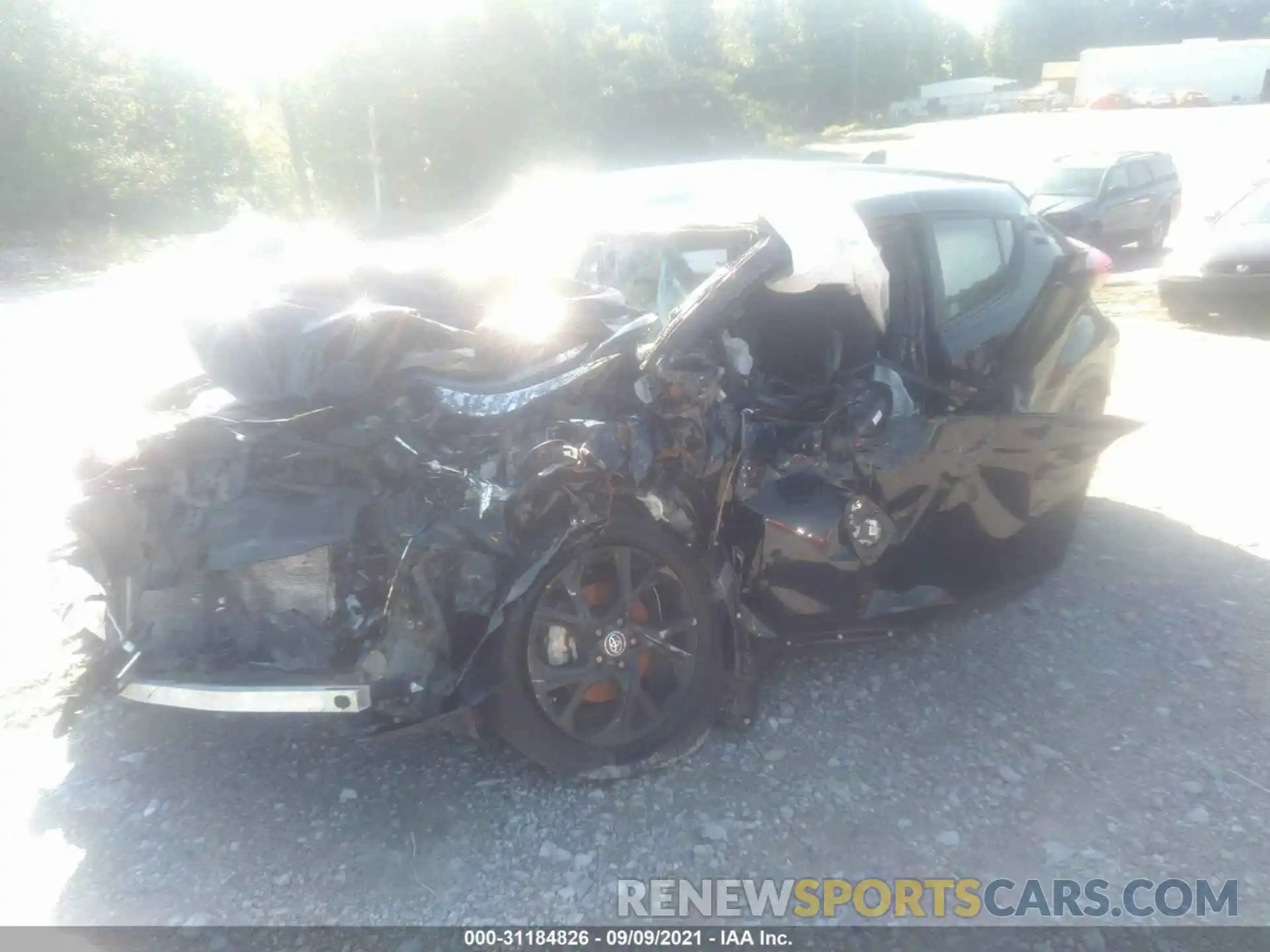 2 Photograph of a damaged car JTNKHMBX5M1098019 TOYOTA C-HR 2021