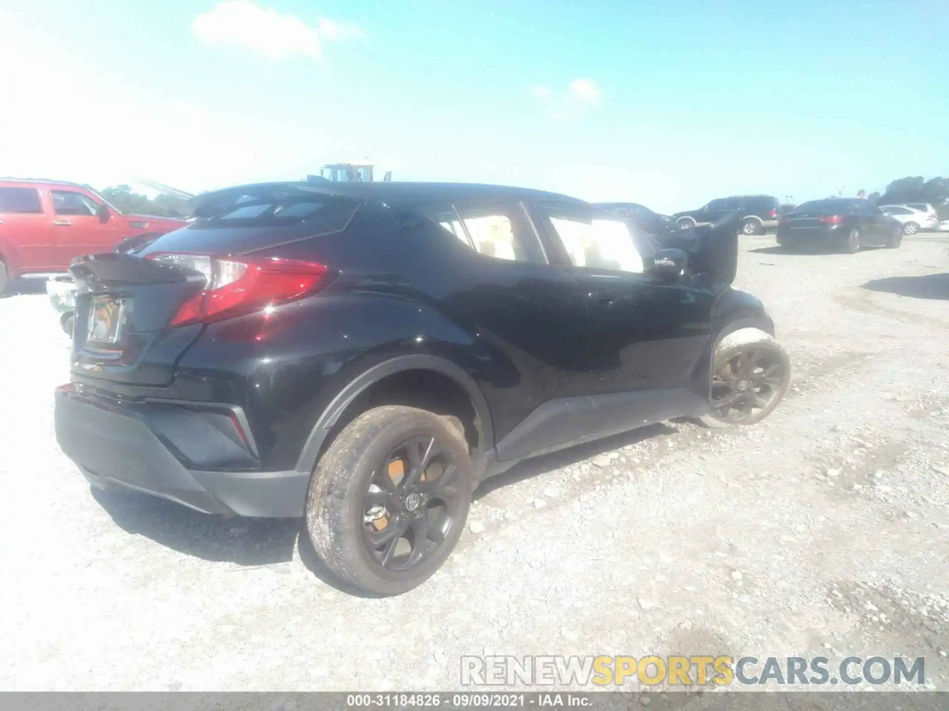 4 Photograph of a damaged car JTNKHMBX5M1098019 TOYOTA C-HR 2021