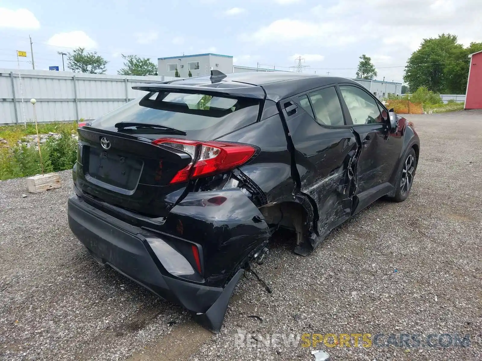 4 Photograph of a damaged car JTNKHMBX5M1099171 TOYOTA C-HR 2021