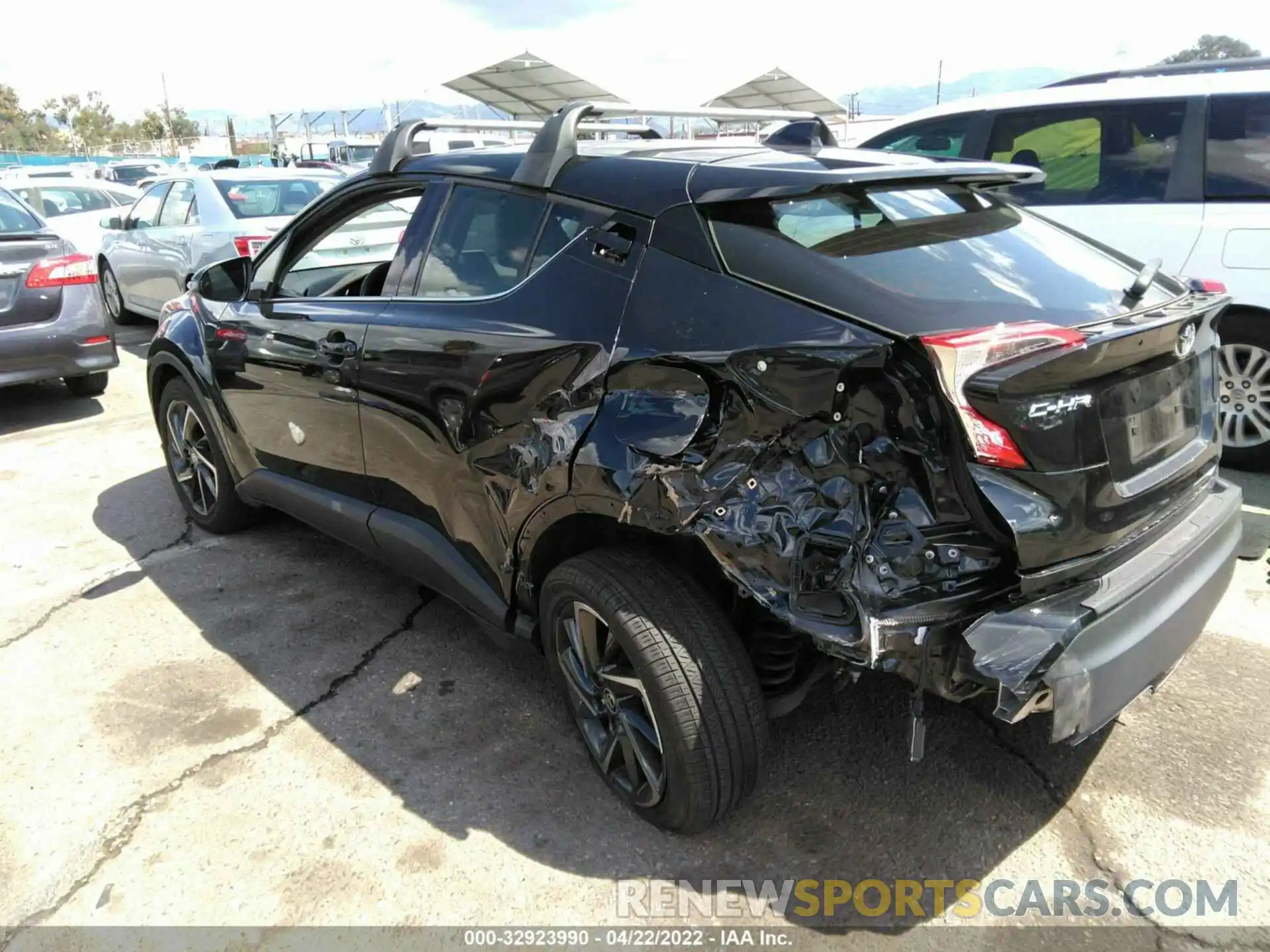 3 Photograph of a damaged car JTNKHMBX5M1104188 TOYOTA C-HR 2021