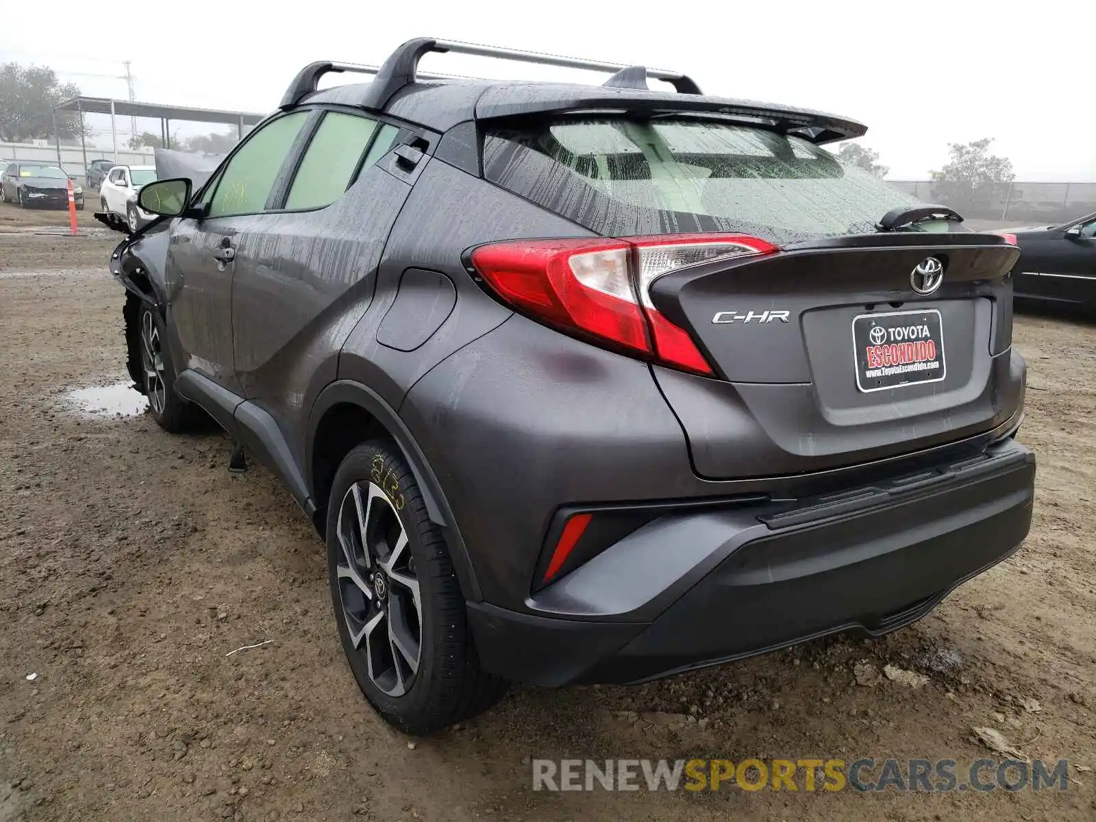 3 Photograph of a damaged car JTNKHMBX5M1104210 TOYOTA C-HR 2021