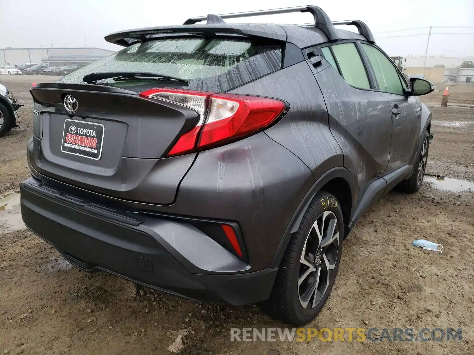 4 Photograph of a damaged car JTNKHMBX5M1104210 TOYOTA C-HR 2021