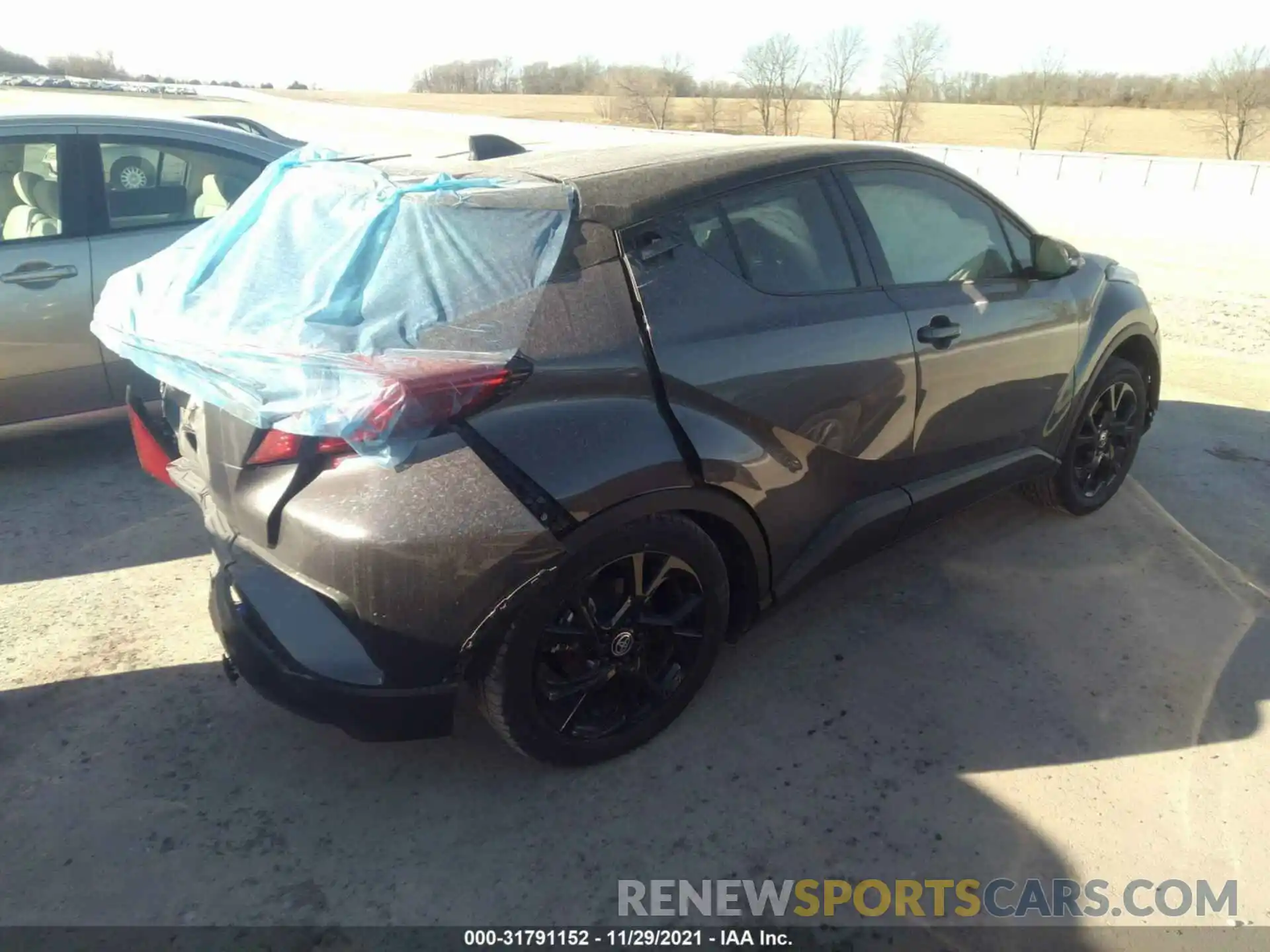 4 Photograph of a damaged car JTNKHMBX5M1104224 TOYOTA C-HR 2021