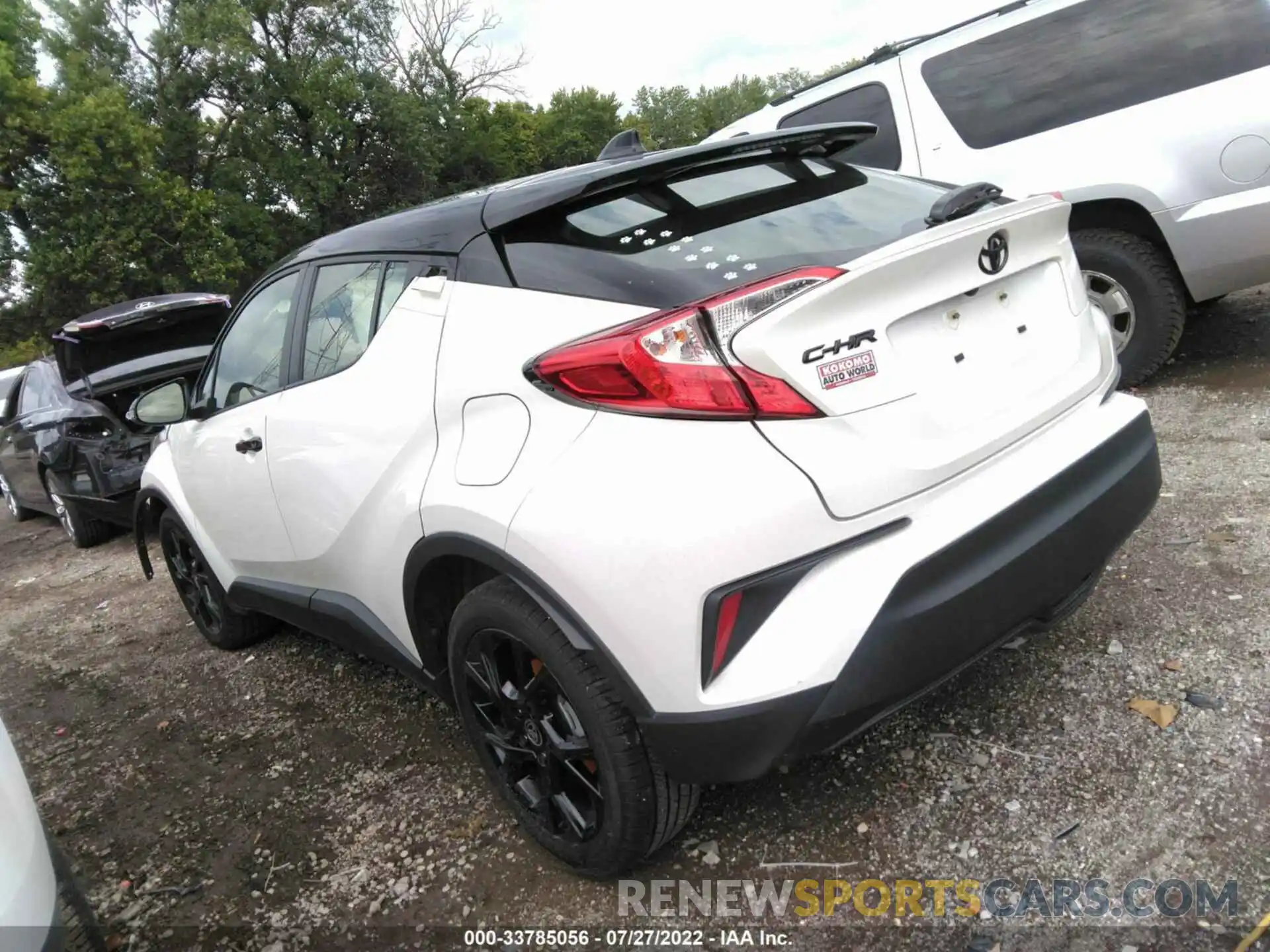 3 Photograph of a damaged car JTNKHMBX5M1105406 TOYOTA C-HR 2021