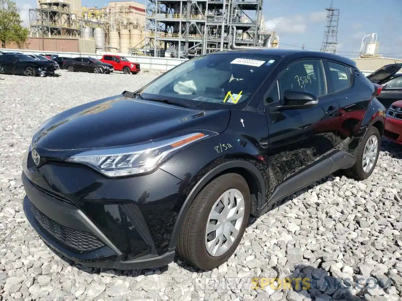 2 Photograph of a damaged car JTNKHMBX5M1107141 TOYOTA C-HR 2021