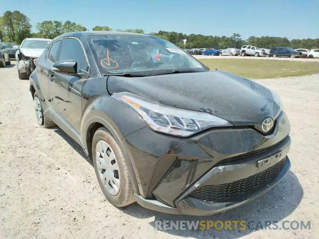 1 Photograph of a damaged car JTNKHMBX5M1111948 TOYOTA C-HR 2021