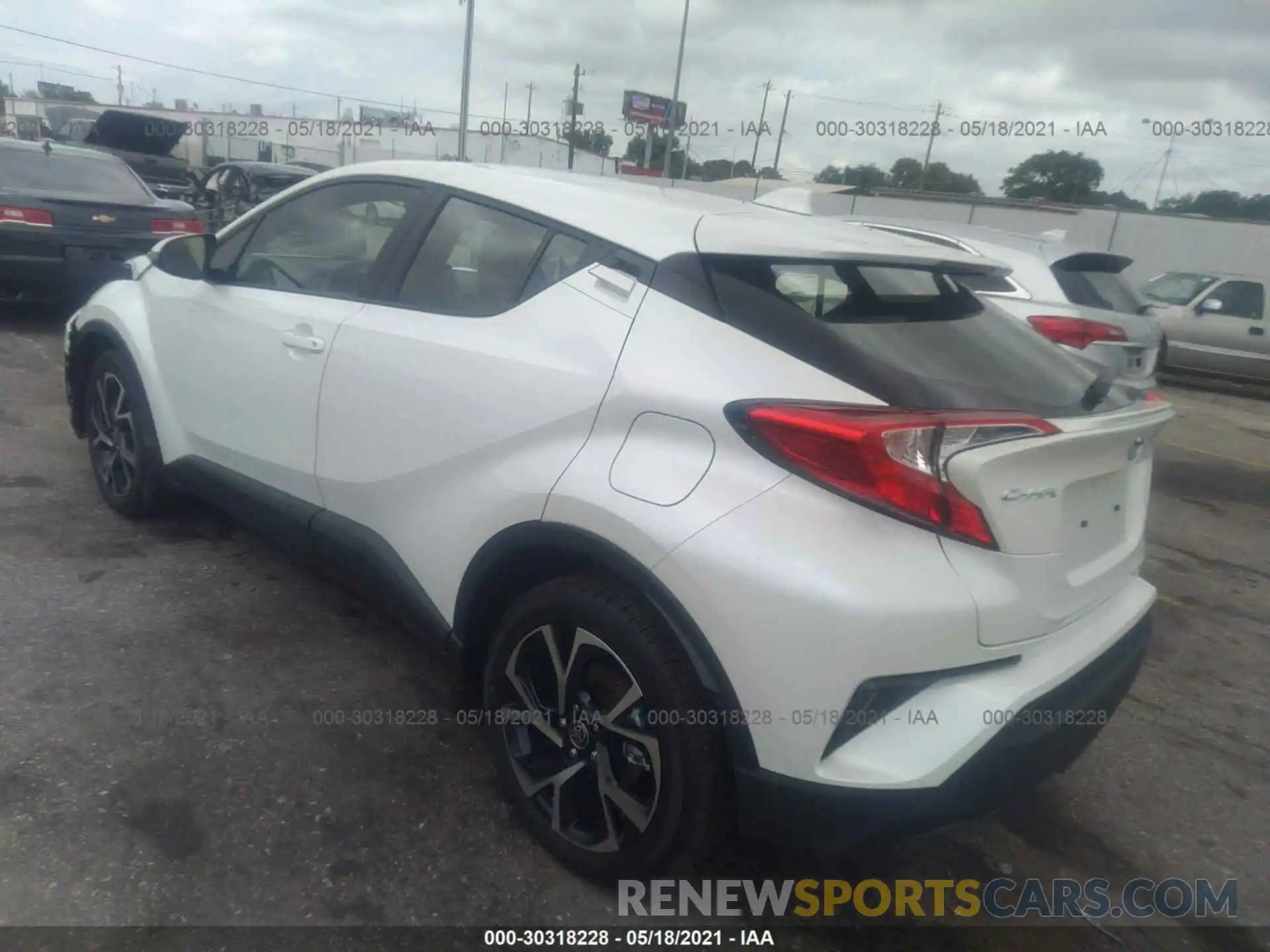 3 Photograph of a damaged car JTNKHMBX5M1112260 TOYOTA C-HR 2021