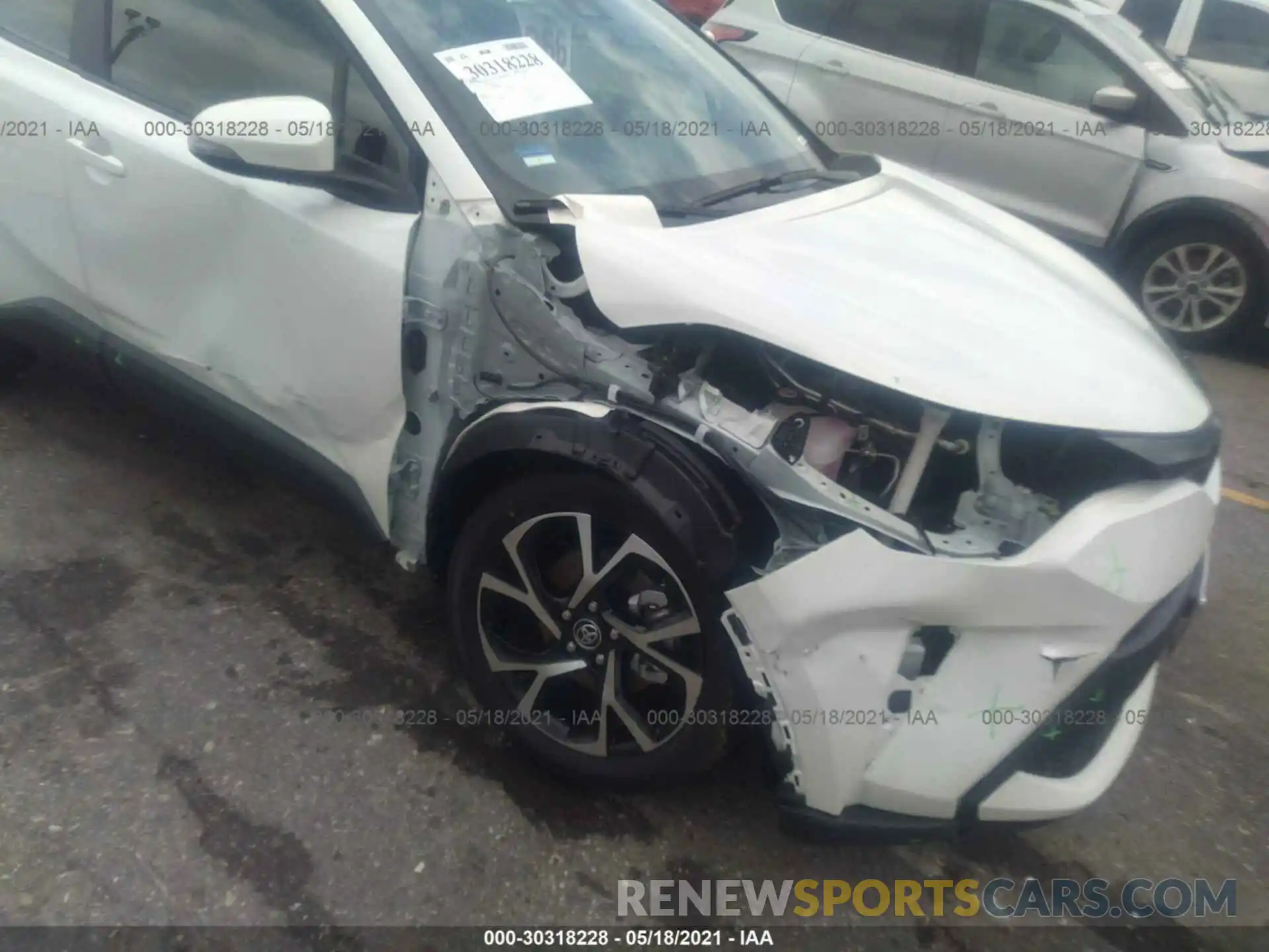 6 Photograph of a damaged car JTNKHMBX5M1112260 TOYOTA C-HR 2021