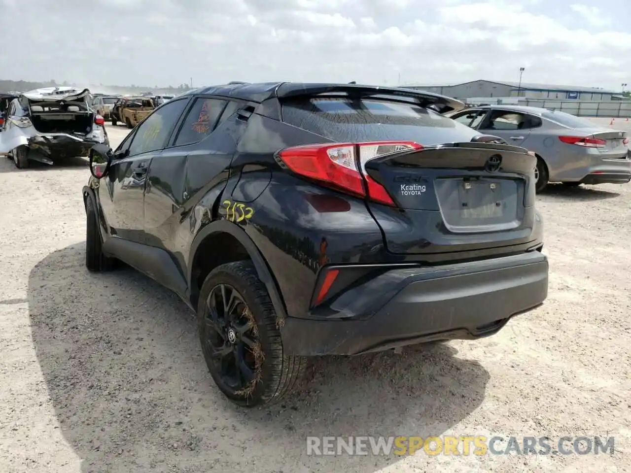 3 Photograph of a damaged car JTNKHMBX5M1114087 TOYOTA C-HR 2021