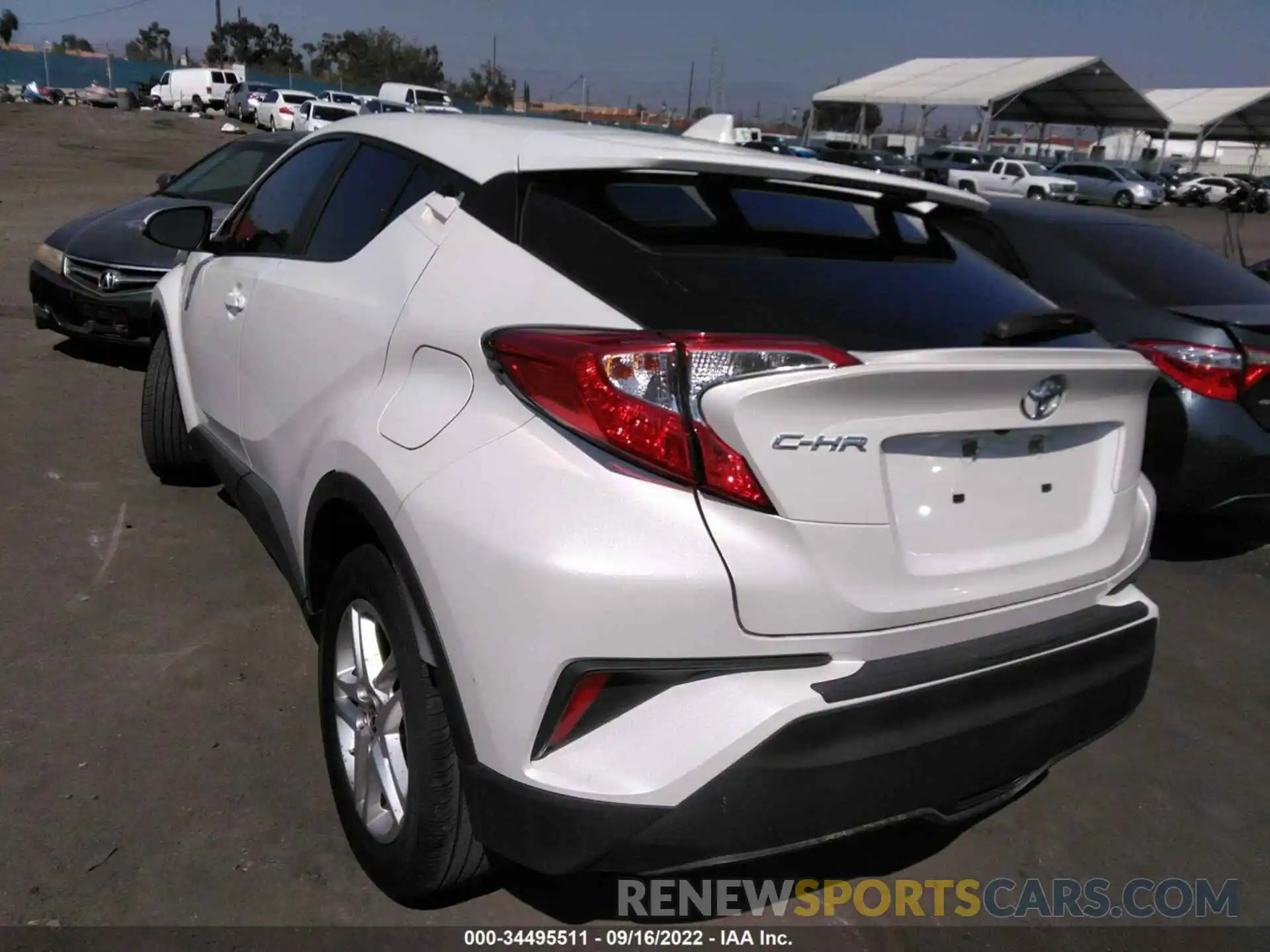 3 Photograph of a damaged car JTNKHMBX5M1117104 TOYOTA C-HR 2021