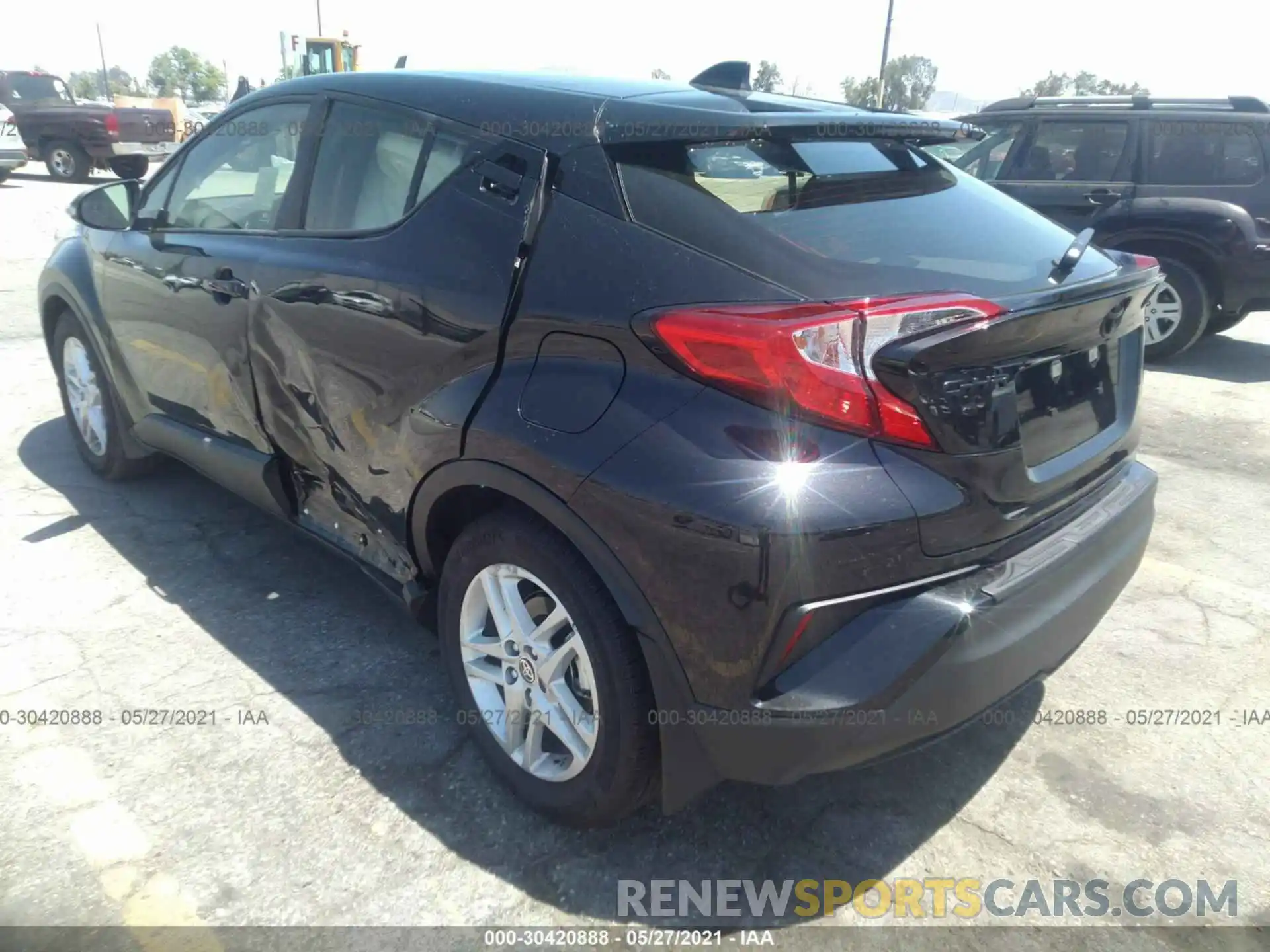 3 Photograph of a damaged car JTNKHMBX5M1117457 TOYOTA C-HR 2021