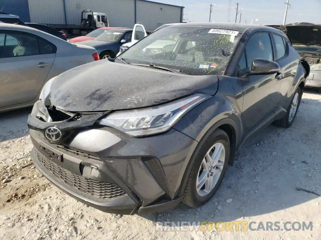 2 Photograph of a damaged car JTNKHMBX5M1117829 TOYOTA C-HR 2021