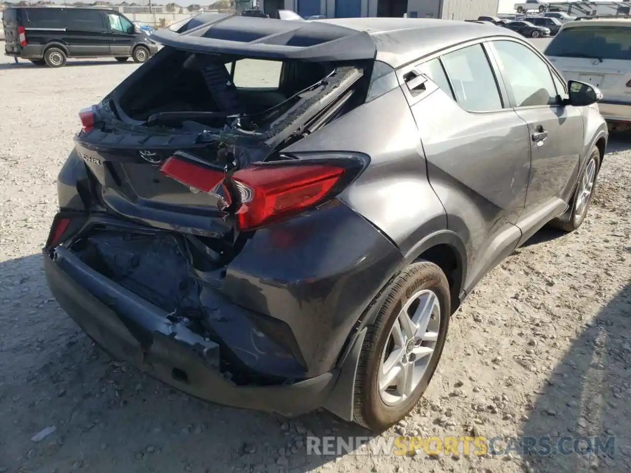 4 Фотография поврежденного автомобиля JTNKHMBX5M1117829 TOYOTA C-HR 2021