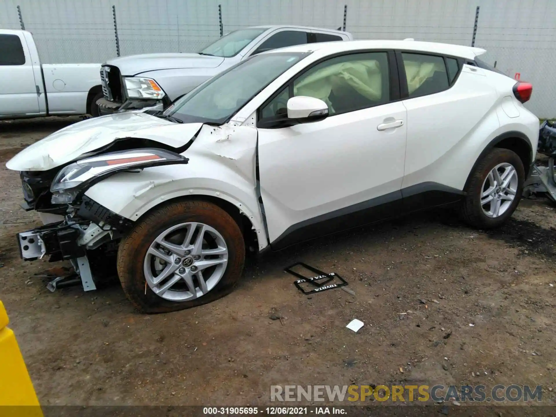 2 Photograph of a damaged car JTNKHMBX5M1119970 TOYOTA C-HR 2021