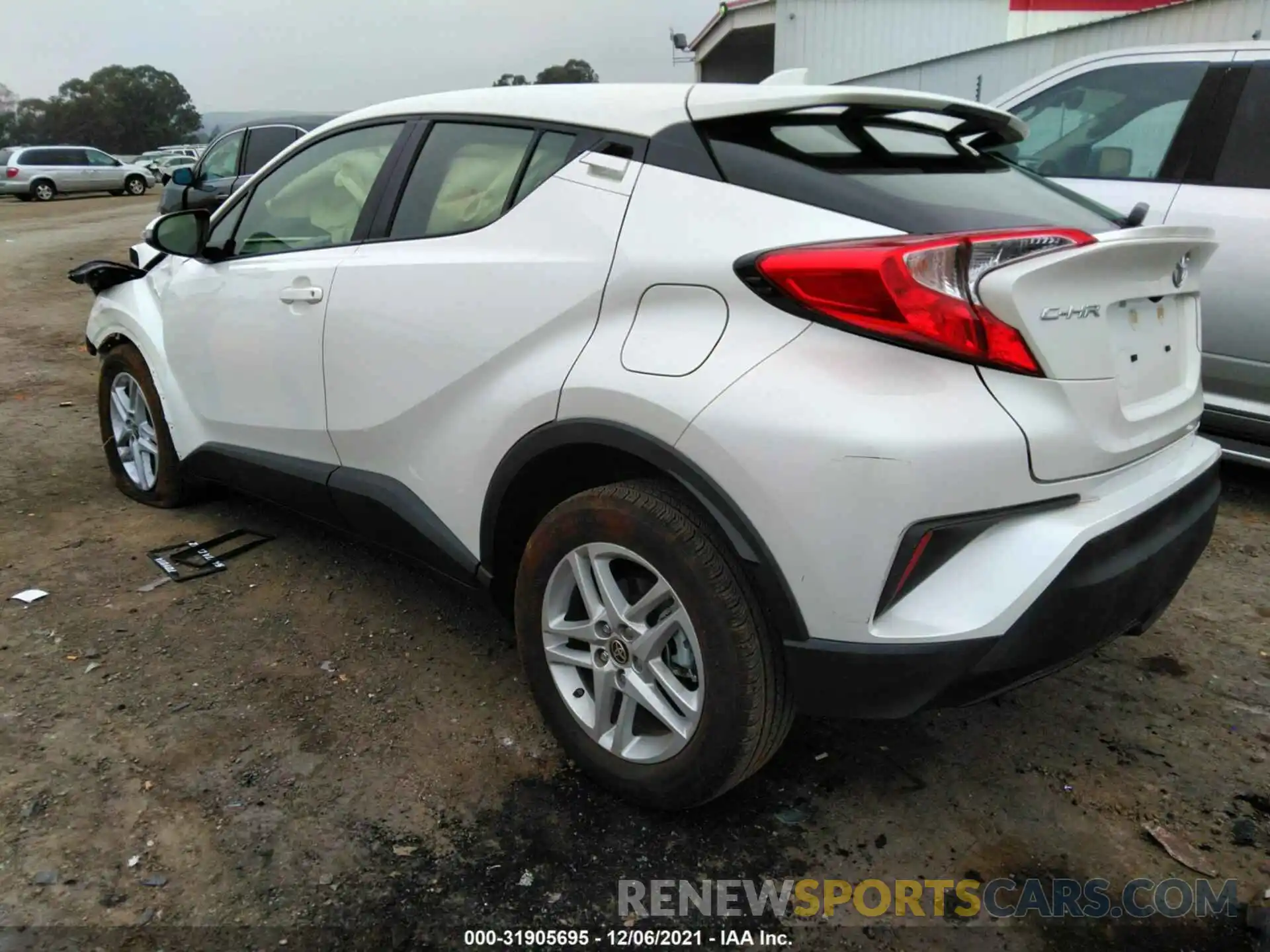 3 Photograph of a damaged car JTNKHMBX5M1119970 TOYOTA C-HR 2021