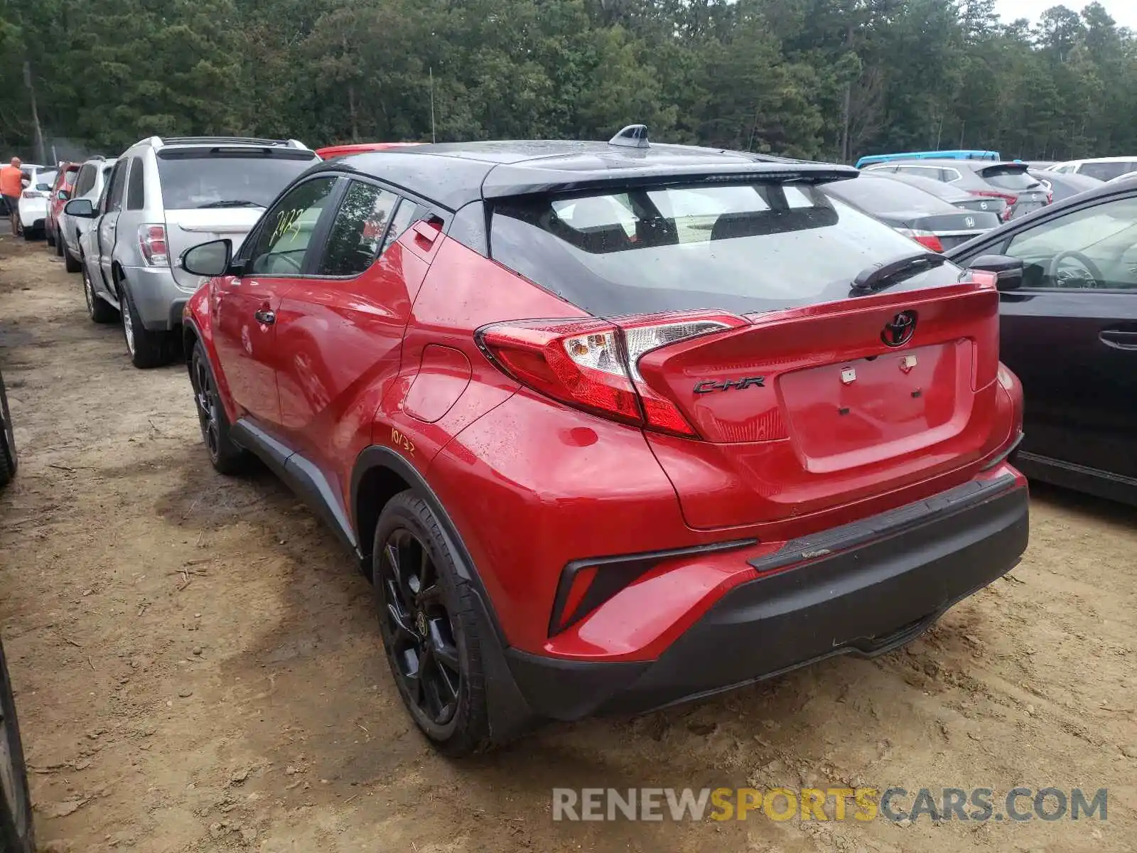 3 Photograph of a damaged car JTNKHMBX5M1124621 TOYOTA C-HR 2021