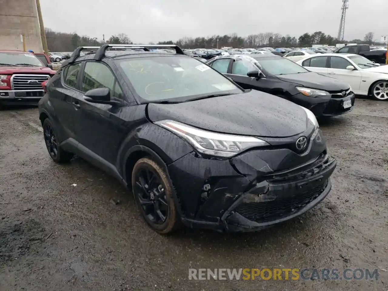 1 Photograph of a damaged car JTNKHMBX5M1126465 TOYOTA C-HR 2021