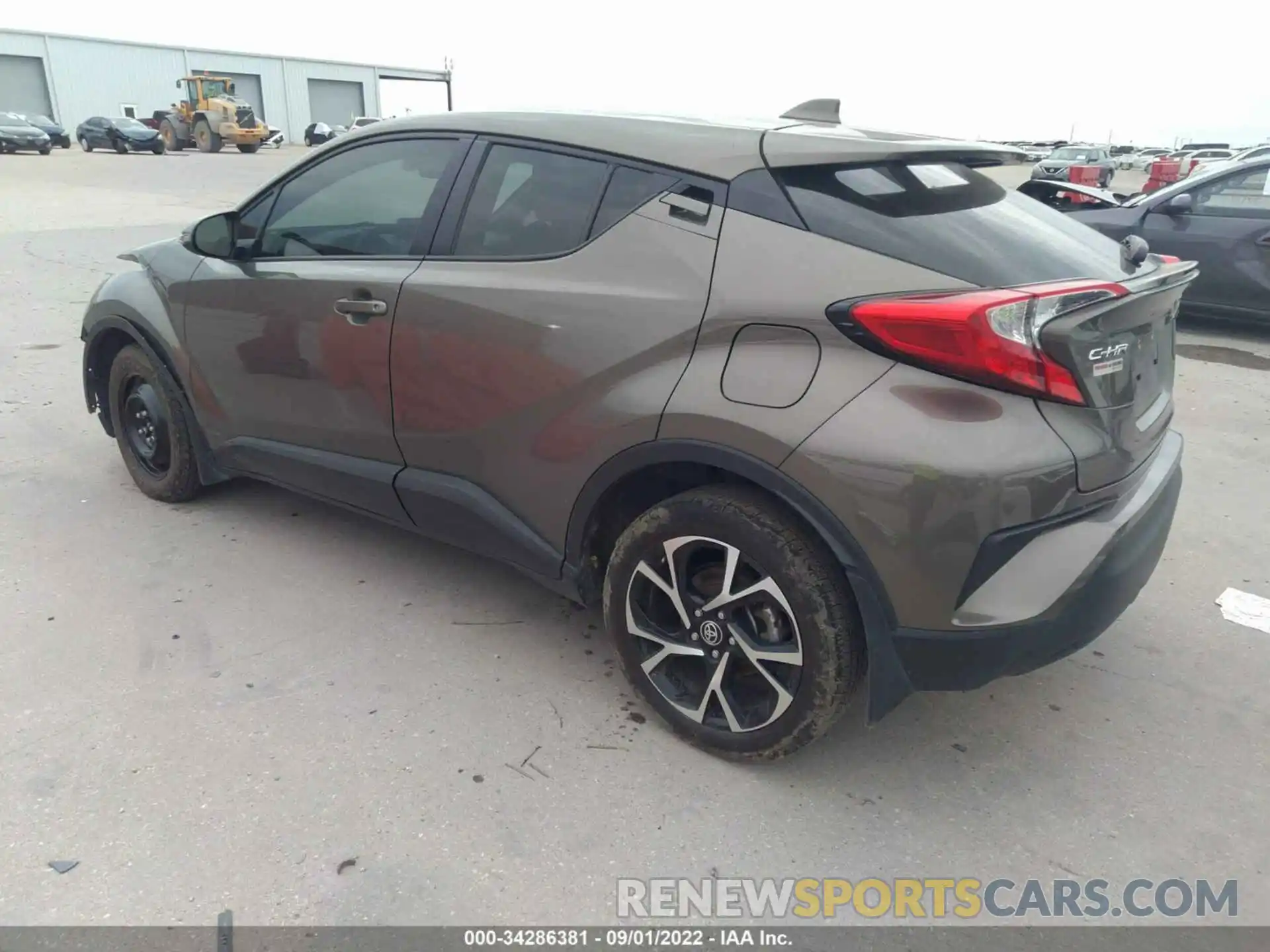 3 Photograph of a damaged car JTNKHMBX6M1096277 TOYOTA C-HR 2021