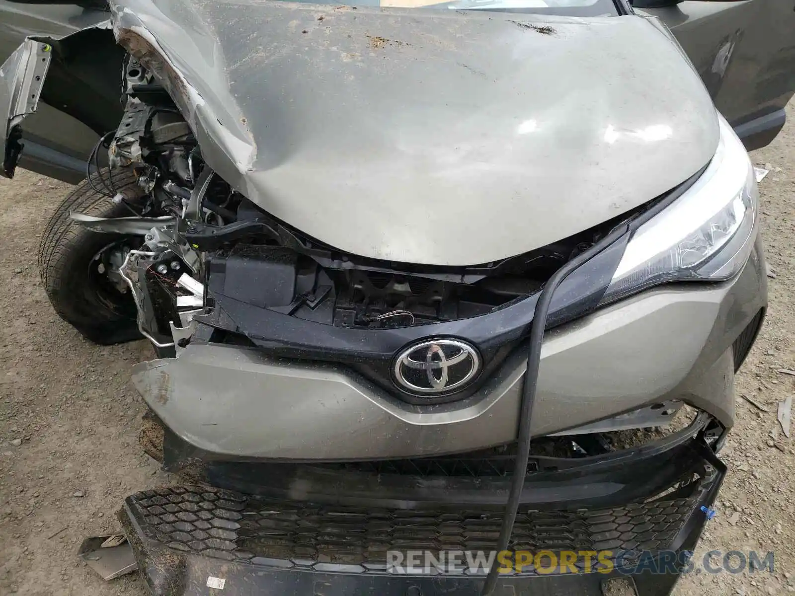 7 Photograph of a damaged car JTNKHMBX6M1096330 TOYOTA C-HR 2021